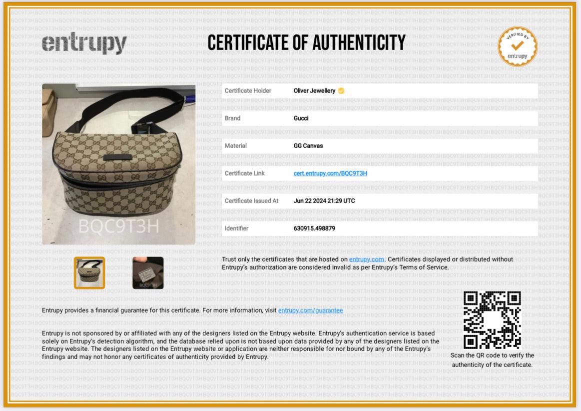 Gucci GG Canvas Waist Pouch Belt Bag