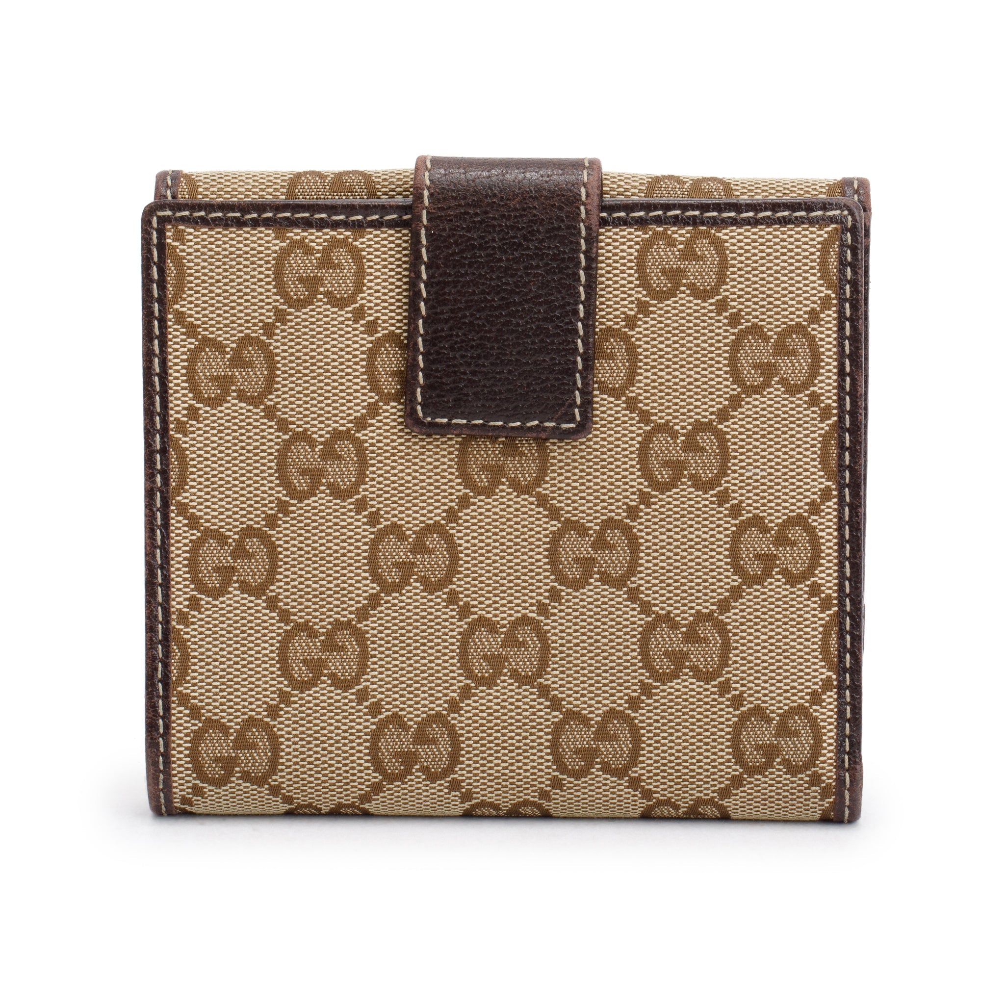 Gucci GG Canvas Web Princy Compact Wallet