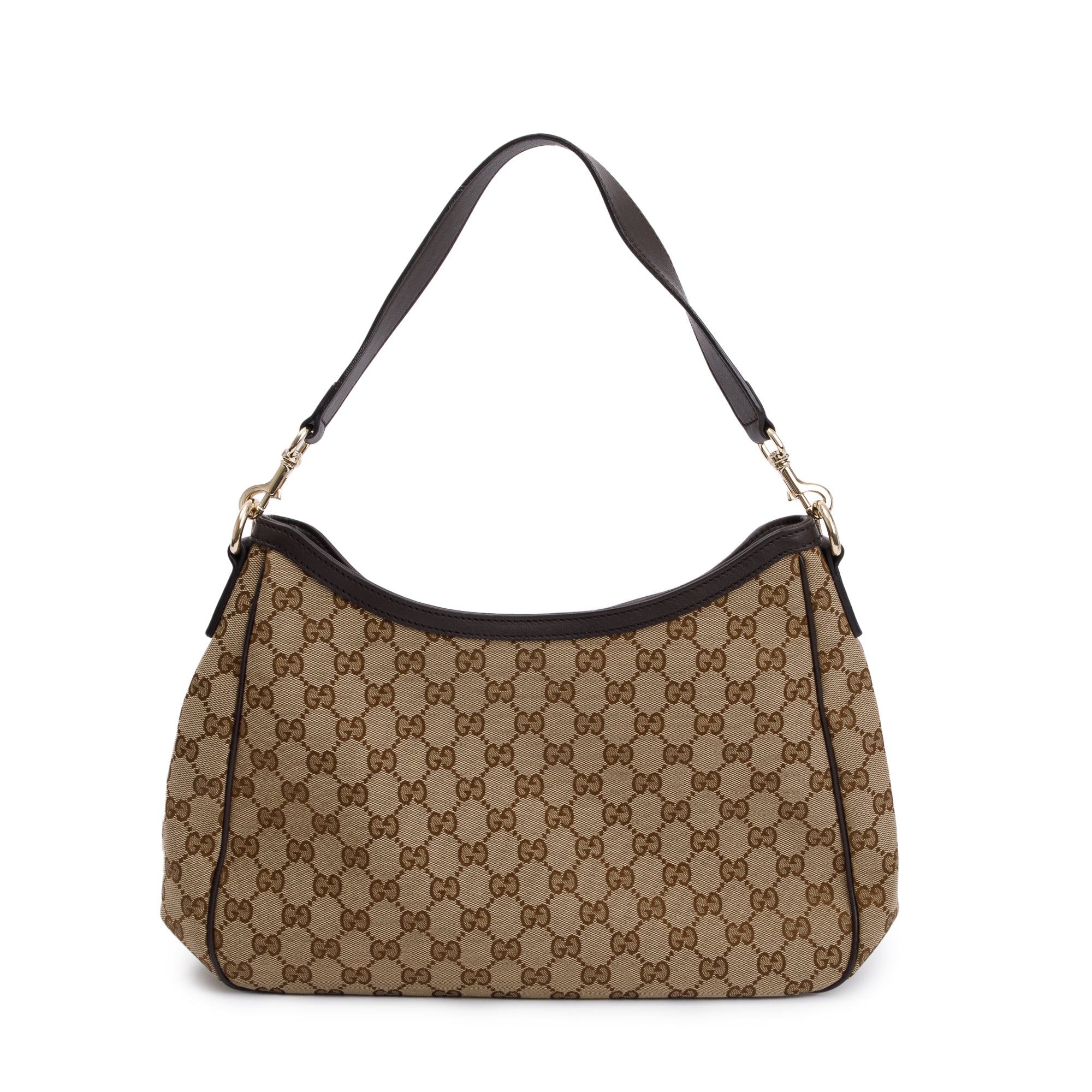 Gucci GG Canvas Web Sherry Shoulder Bag