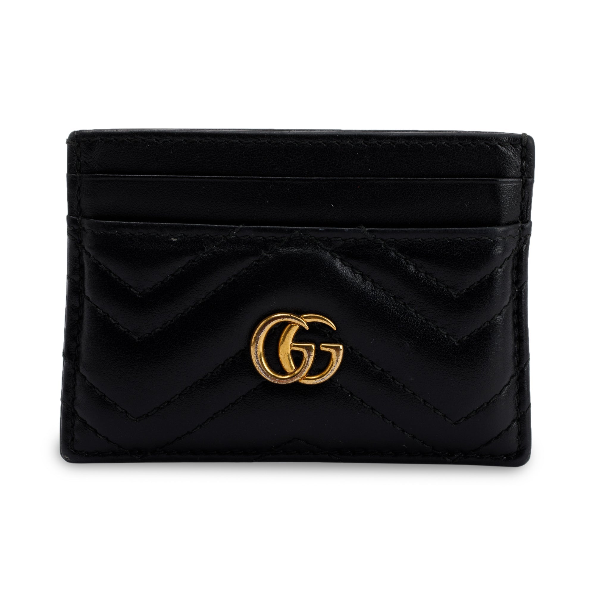 Gucci GG Marmont Card Holder w/ Box