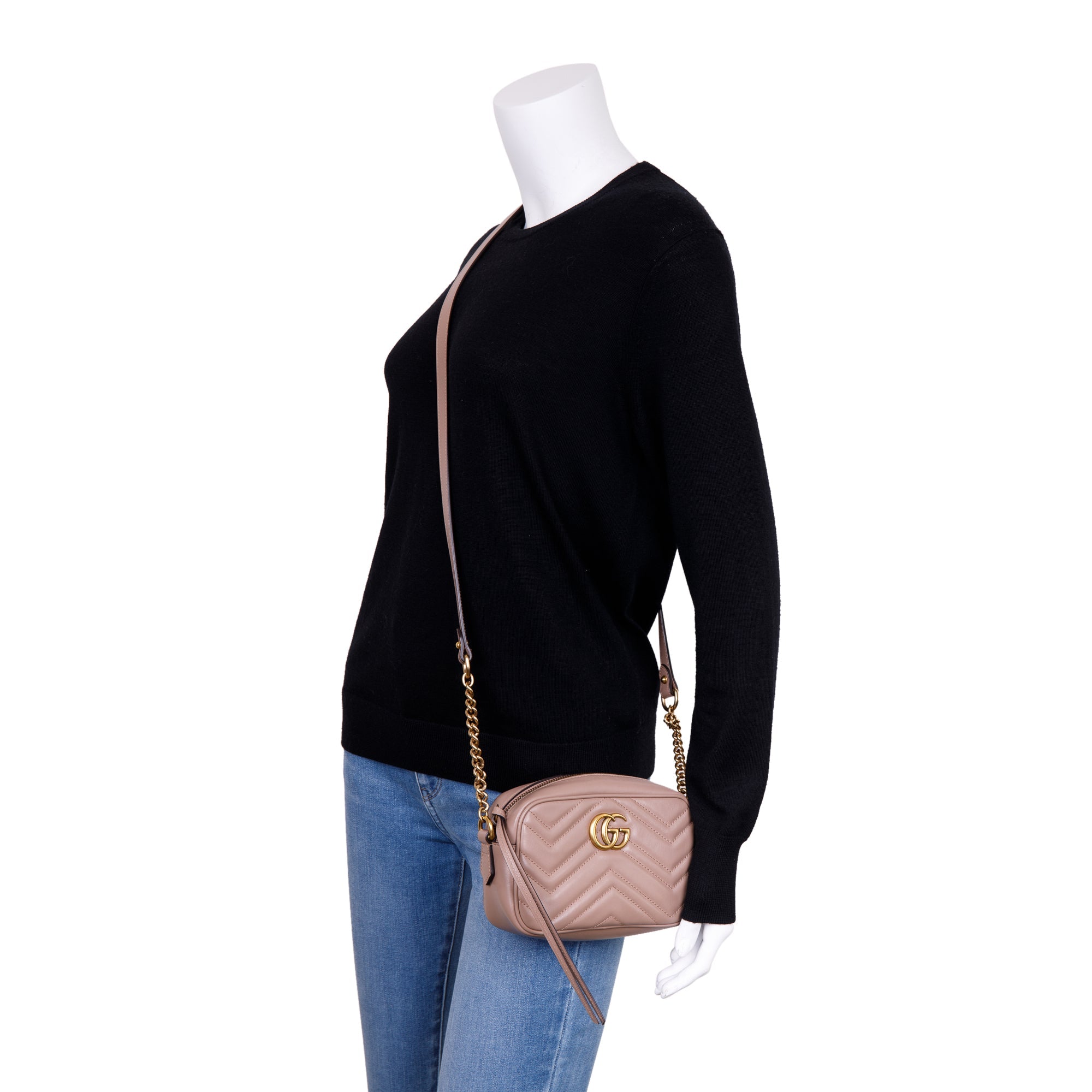 Gucci GG Marmont Matelasse Mini Bag w/ Box