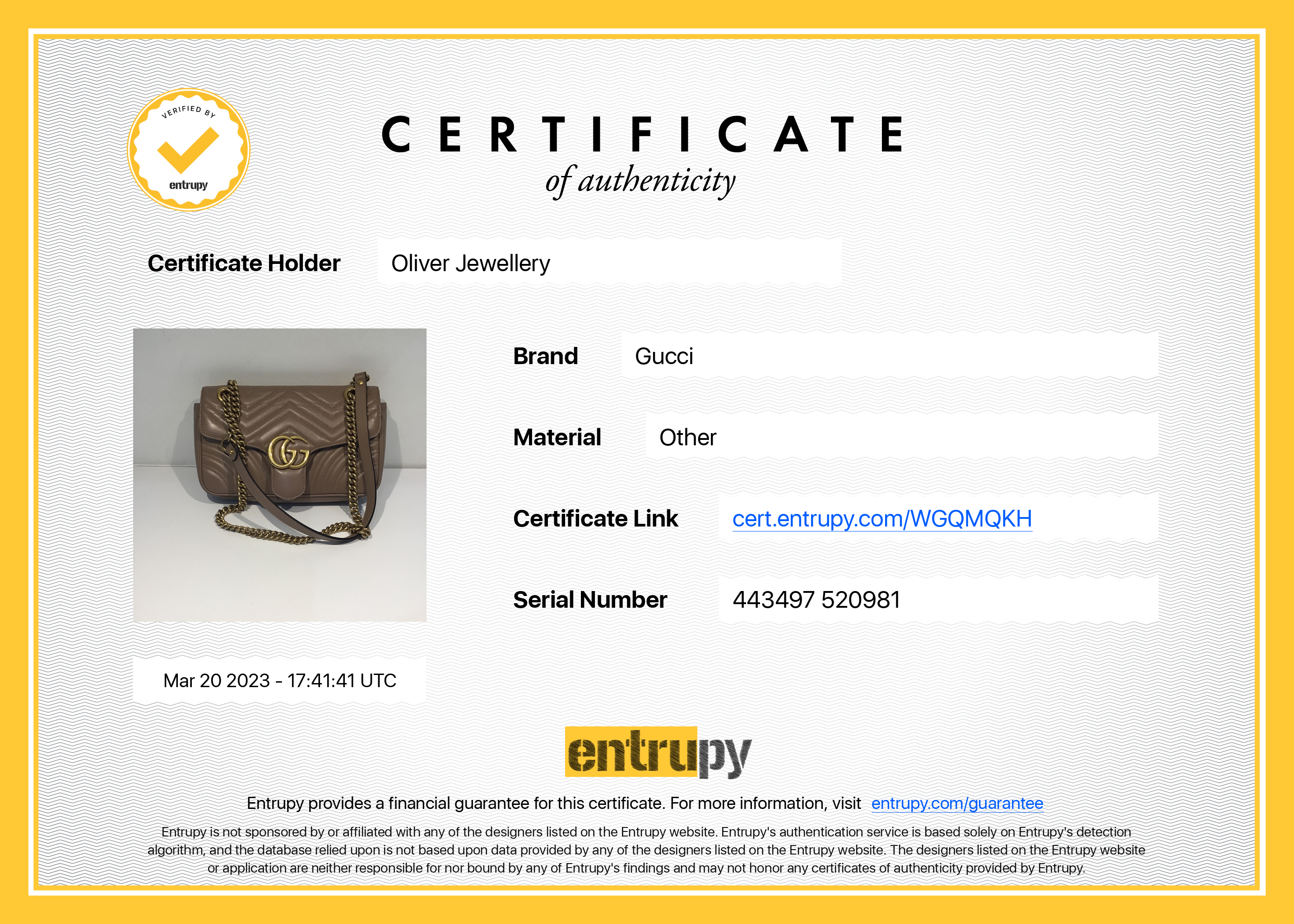 Gucci GG Marmont Matelasse Small Shoulder Bag