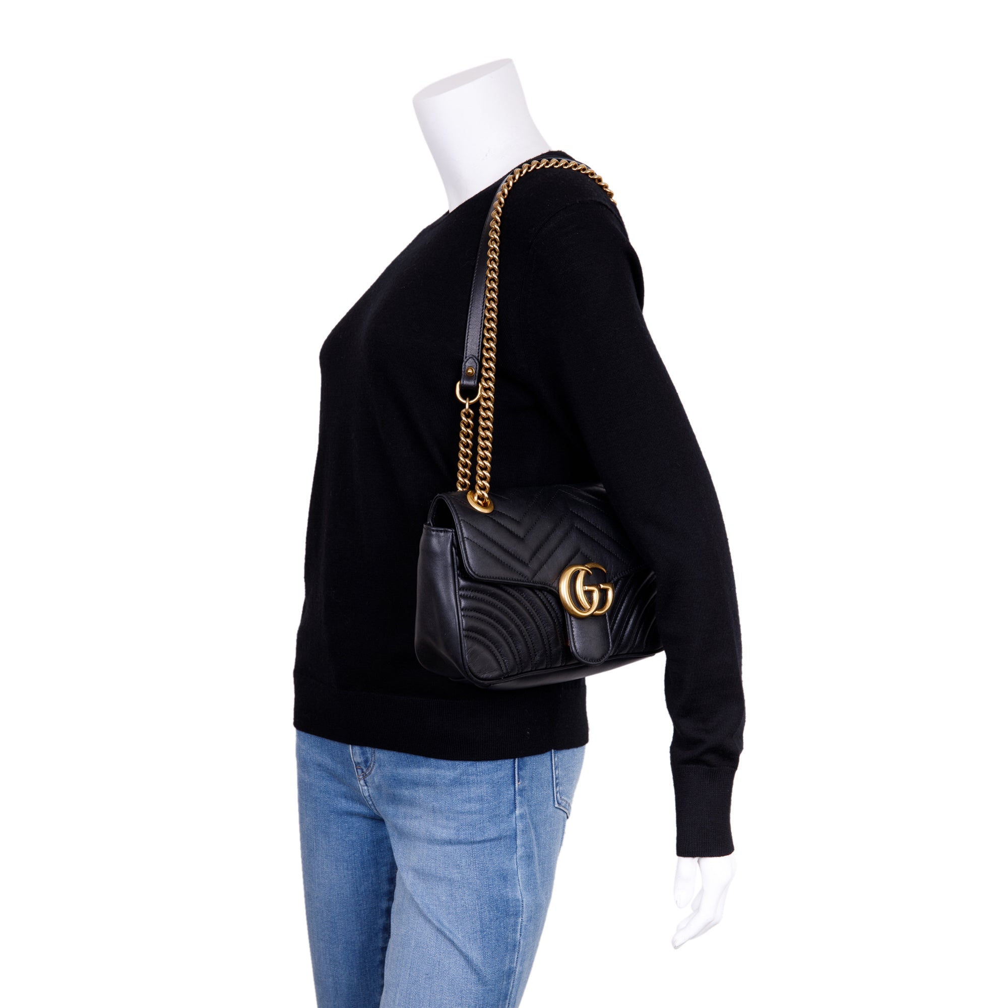 Gucci GG Marmont Matelasse Small Shoulder Bag