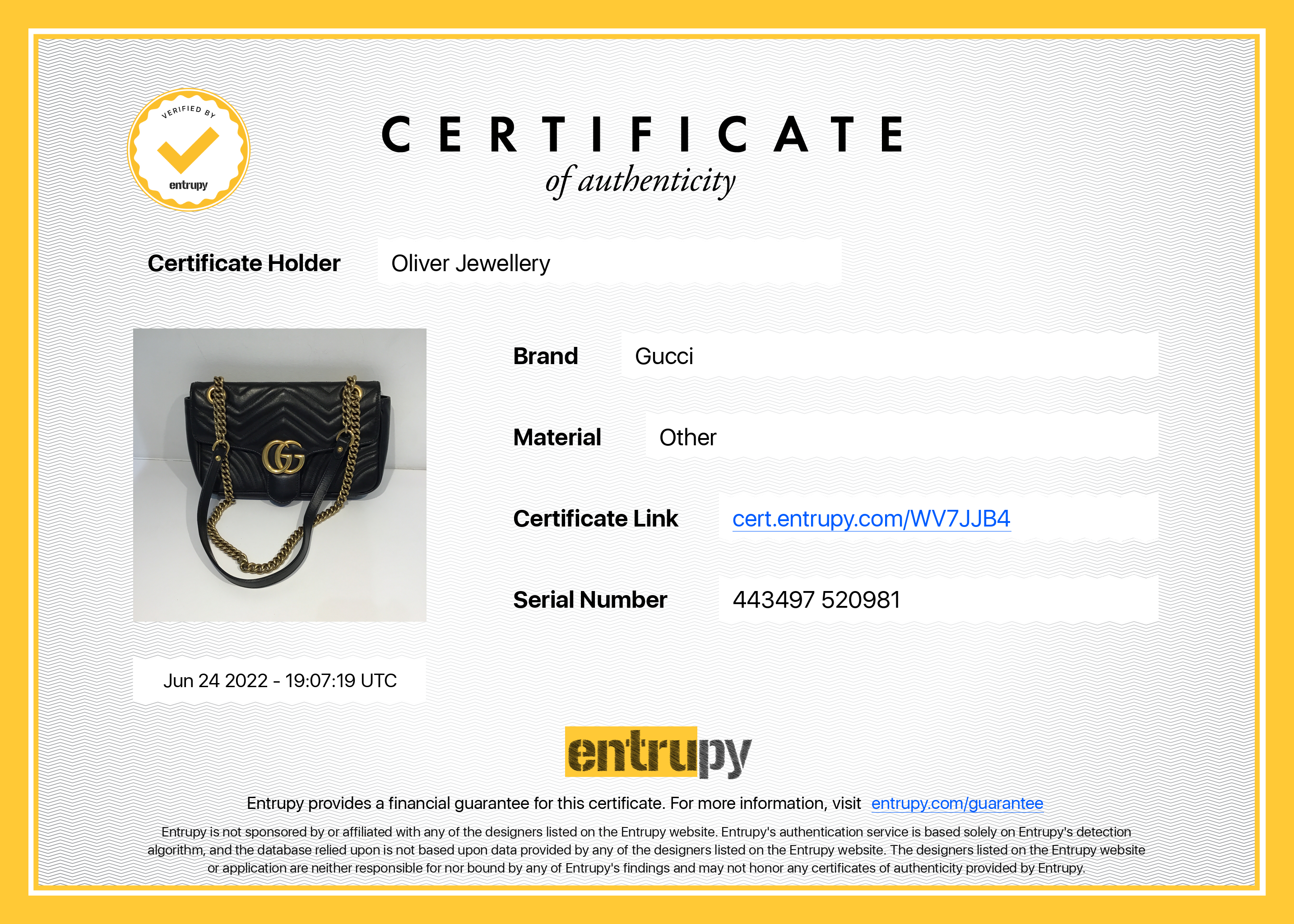 Gucci GG Marmont Matelasse Small Shoulder Bag