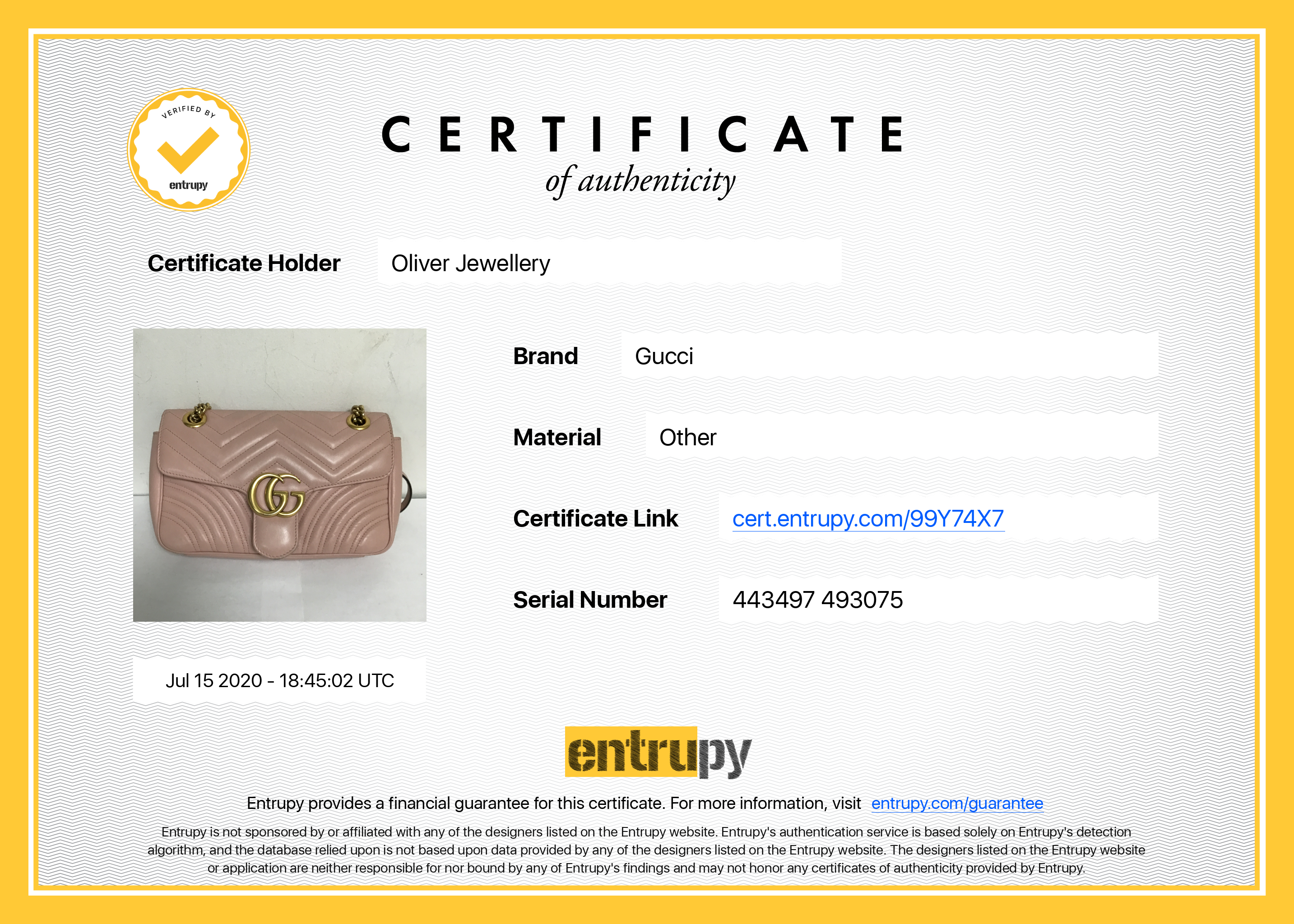 Gucci GG Marmont Matelasse Small Shoulder Bag