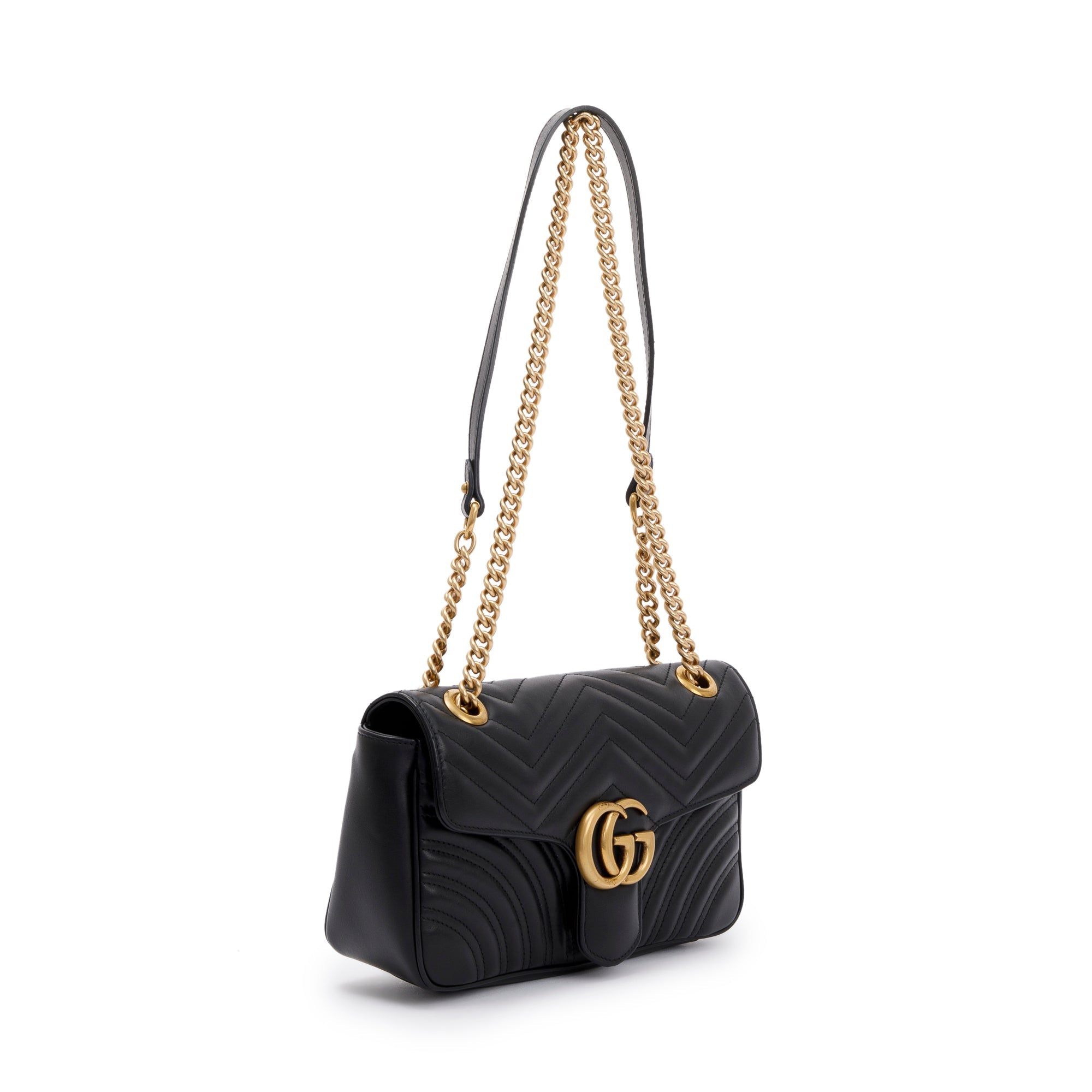 Gucci GG Marmont Matelasse Small Shoulder Bag w/ Box