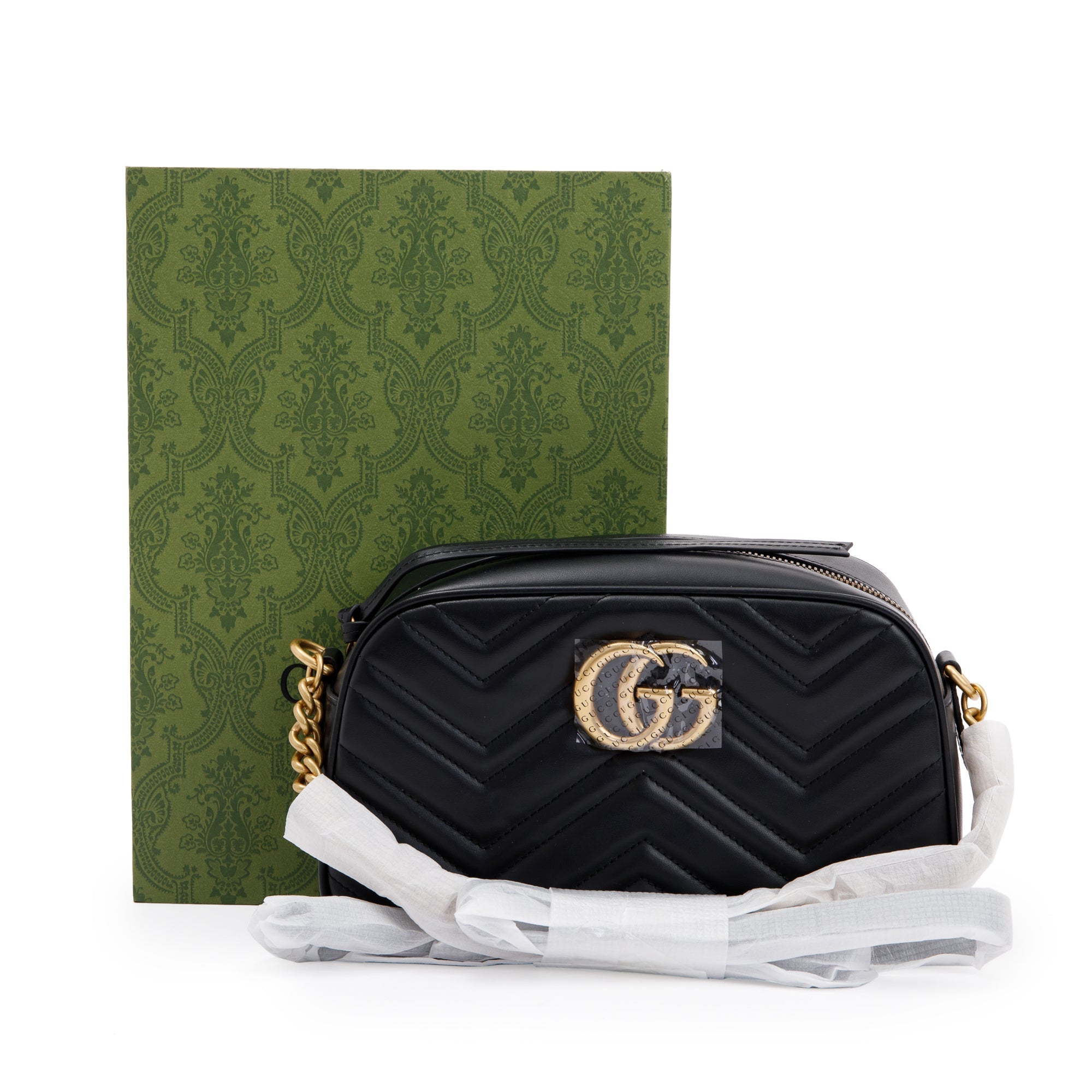Gucci GG Marmont Matelasse Small Shoulder Bag w/ Box