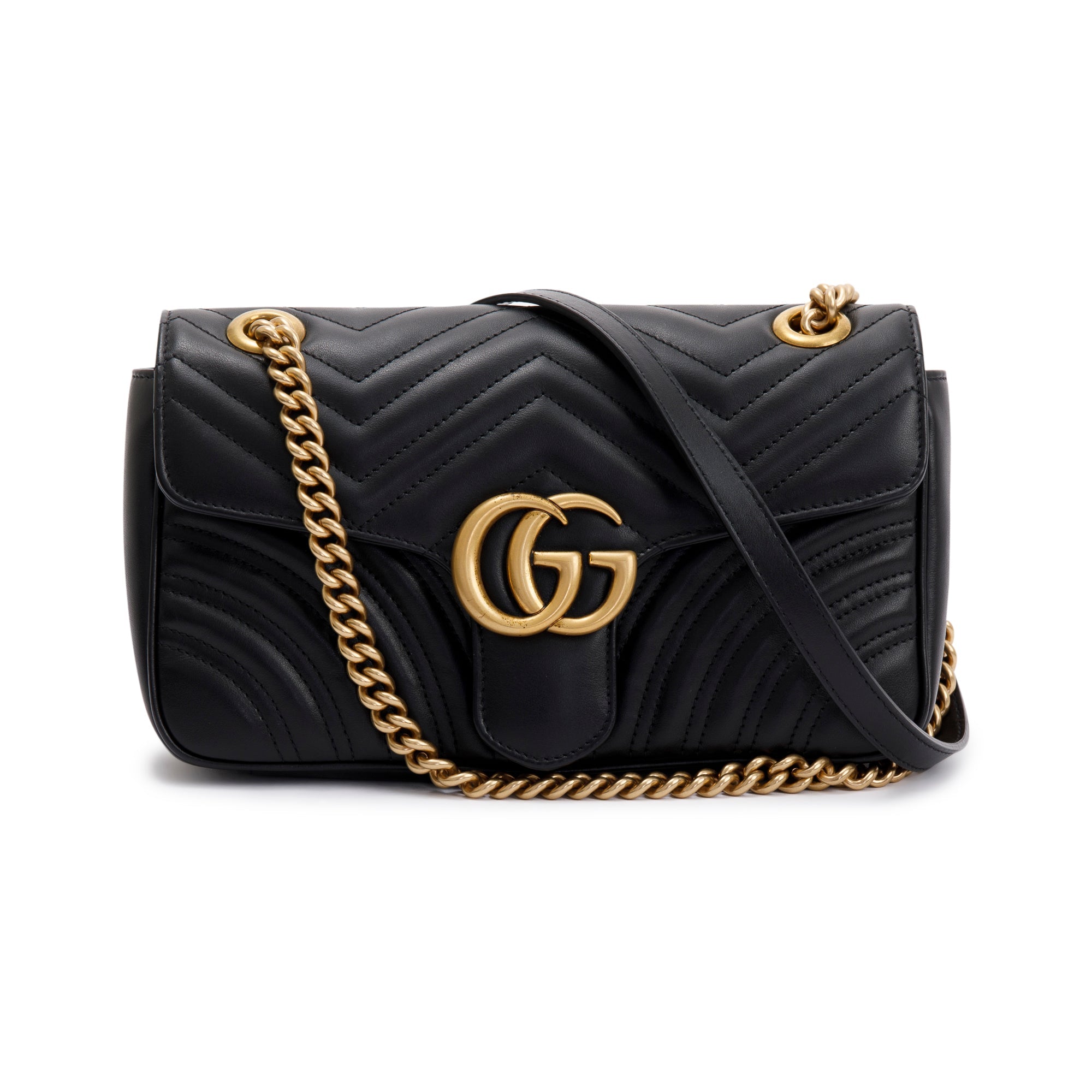 Gucci GG Marmont Matelasse Small Shoulder Bag w/ Box