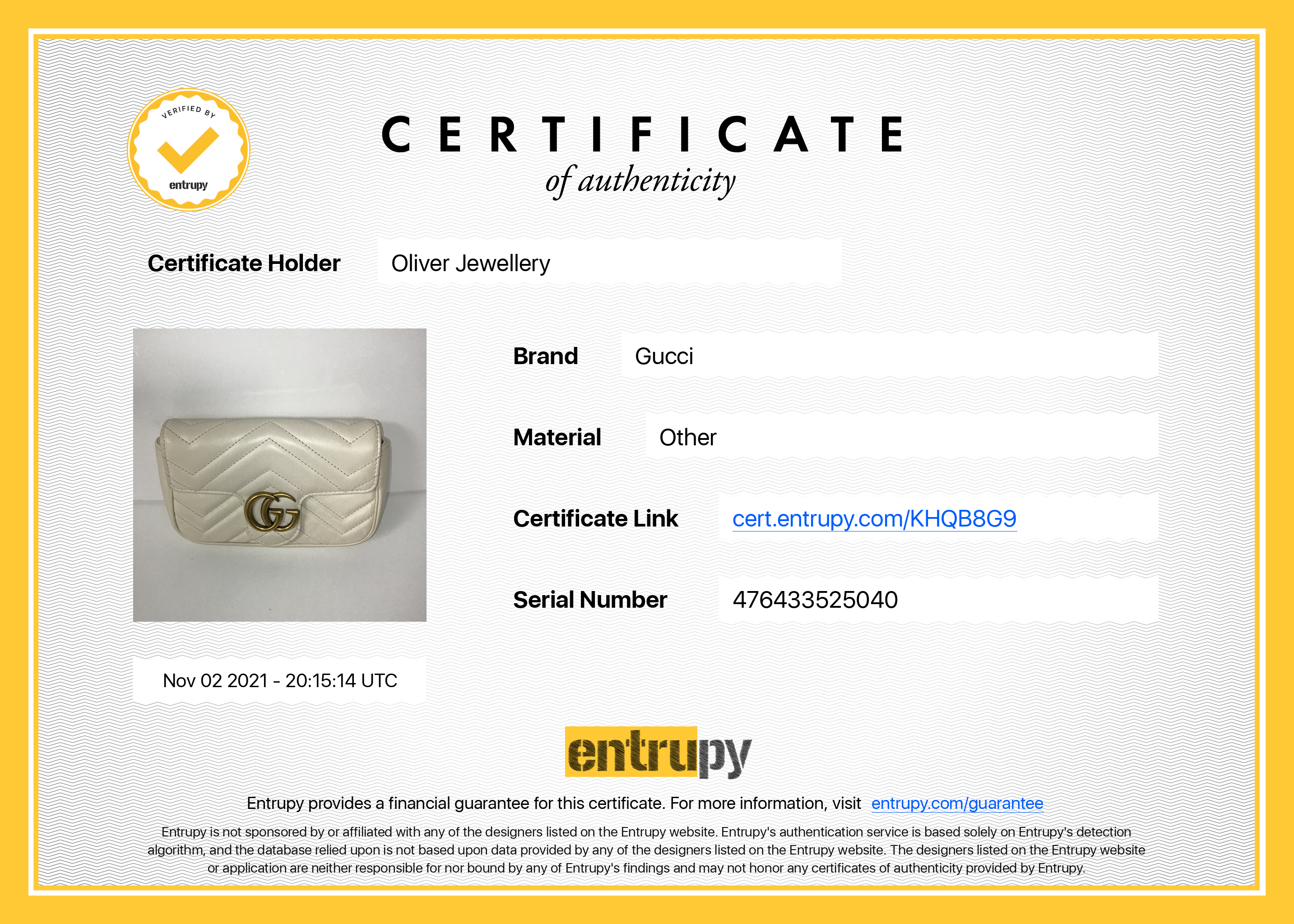 Gucci GG Marmont Matelasse Super Mini Bag