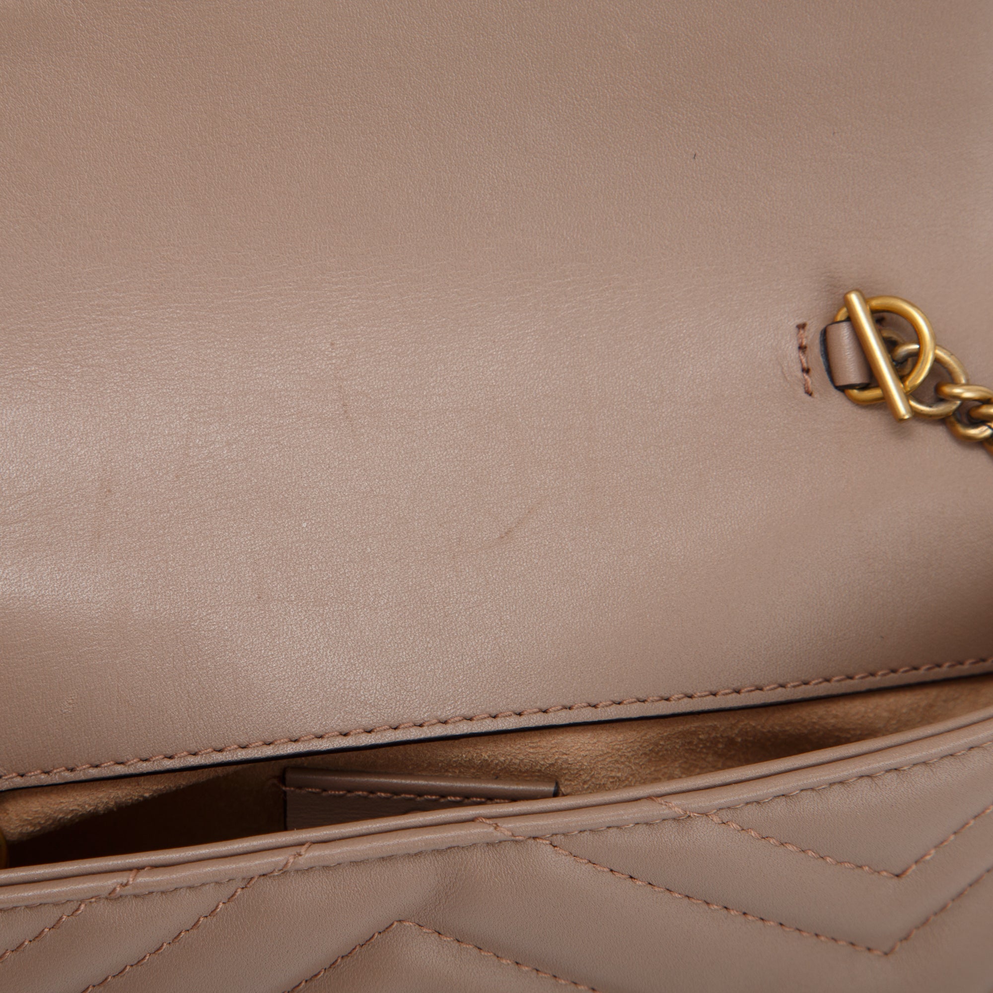 Gucci GG Marmont Matelasse Super Mini Bag w/ Box