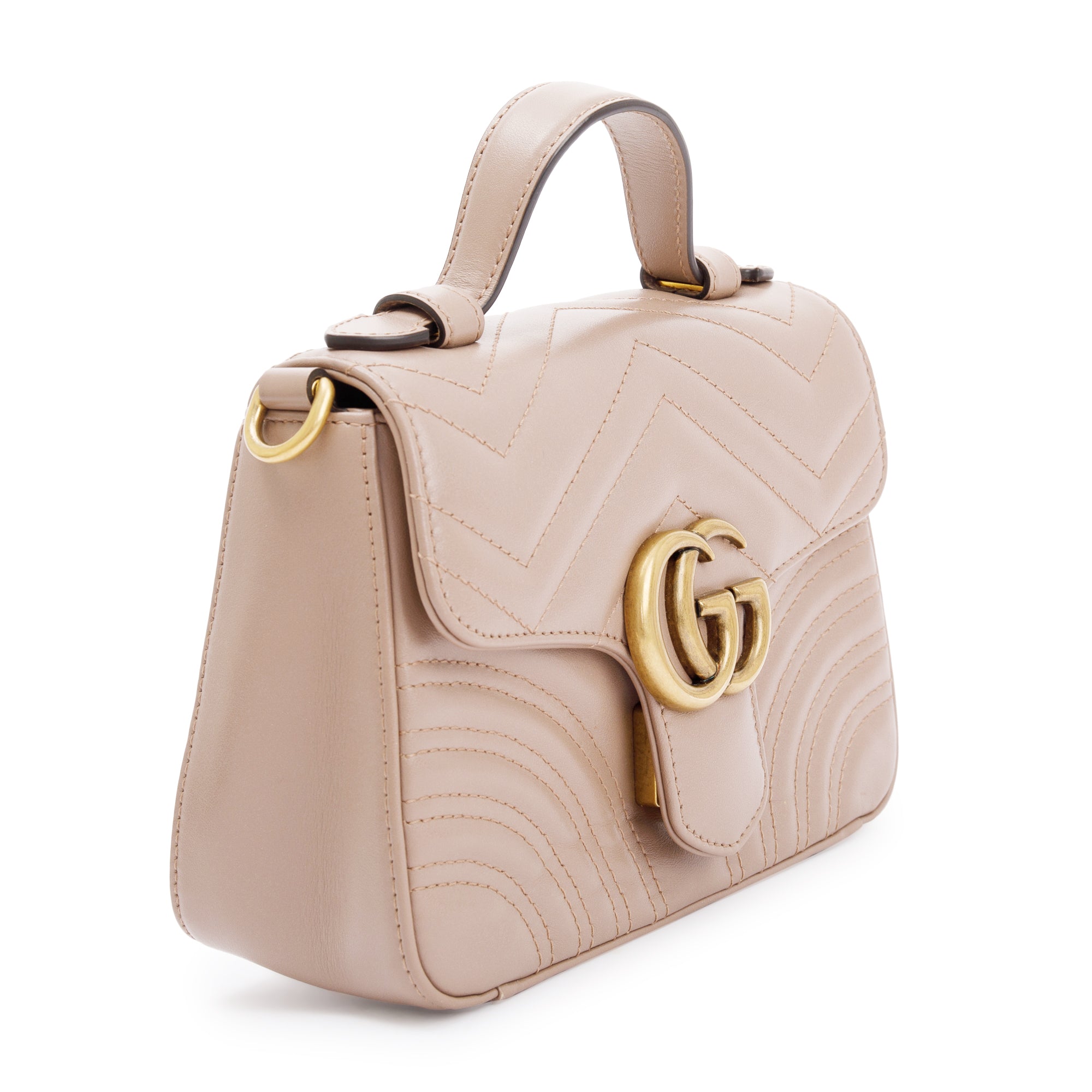 Gucci GG Marmont Mini Top Handle Bag