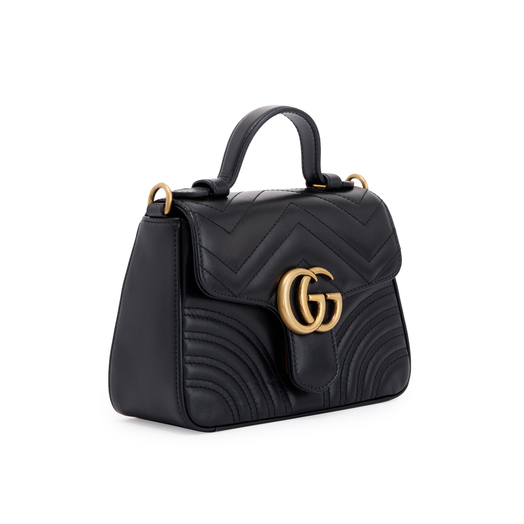 Gucci GG Marmont Mini Top Handle Bag