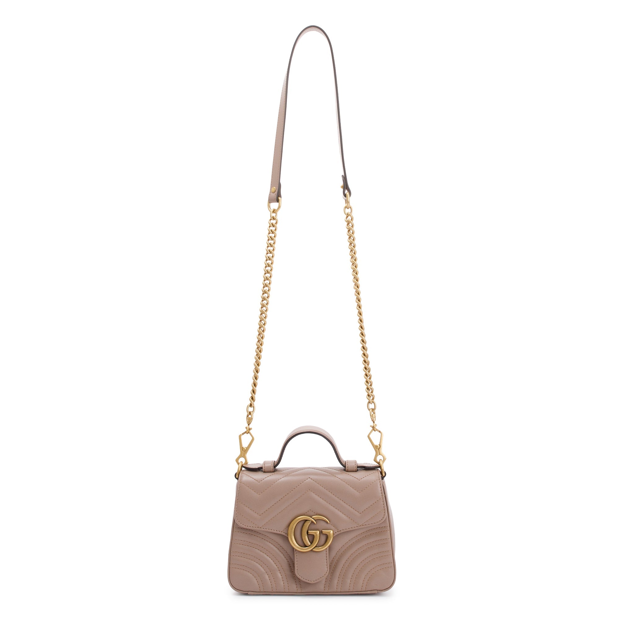 Gucci GG Marmont Mini Top Handle Bag