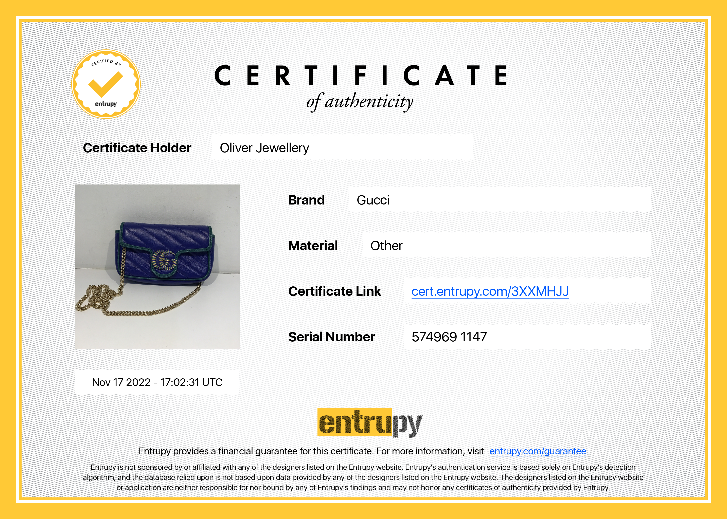 Gucci GG Marmont Torchon Super Mini Bag