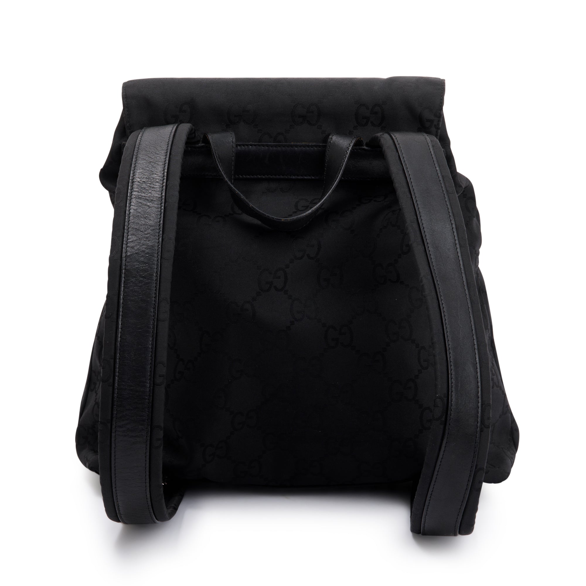 Gucci GG Nylon Drawstring Backpack