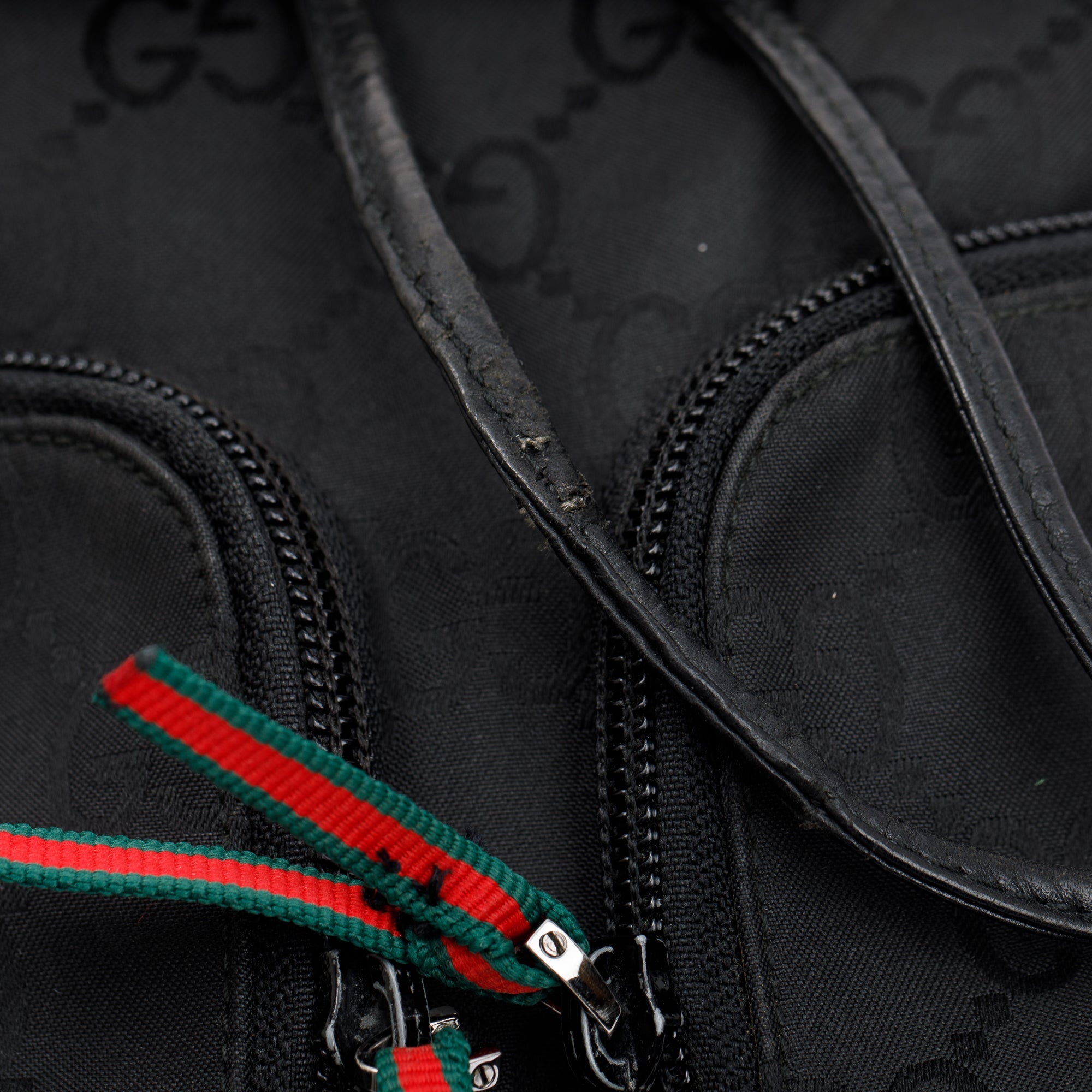 Gucci GG Nylon Drawstring Backpack