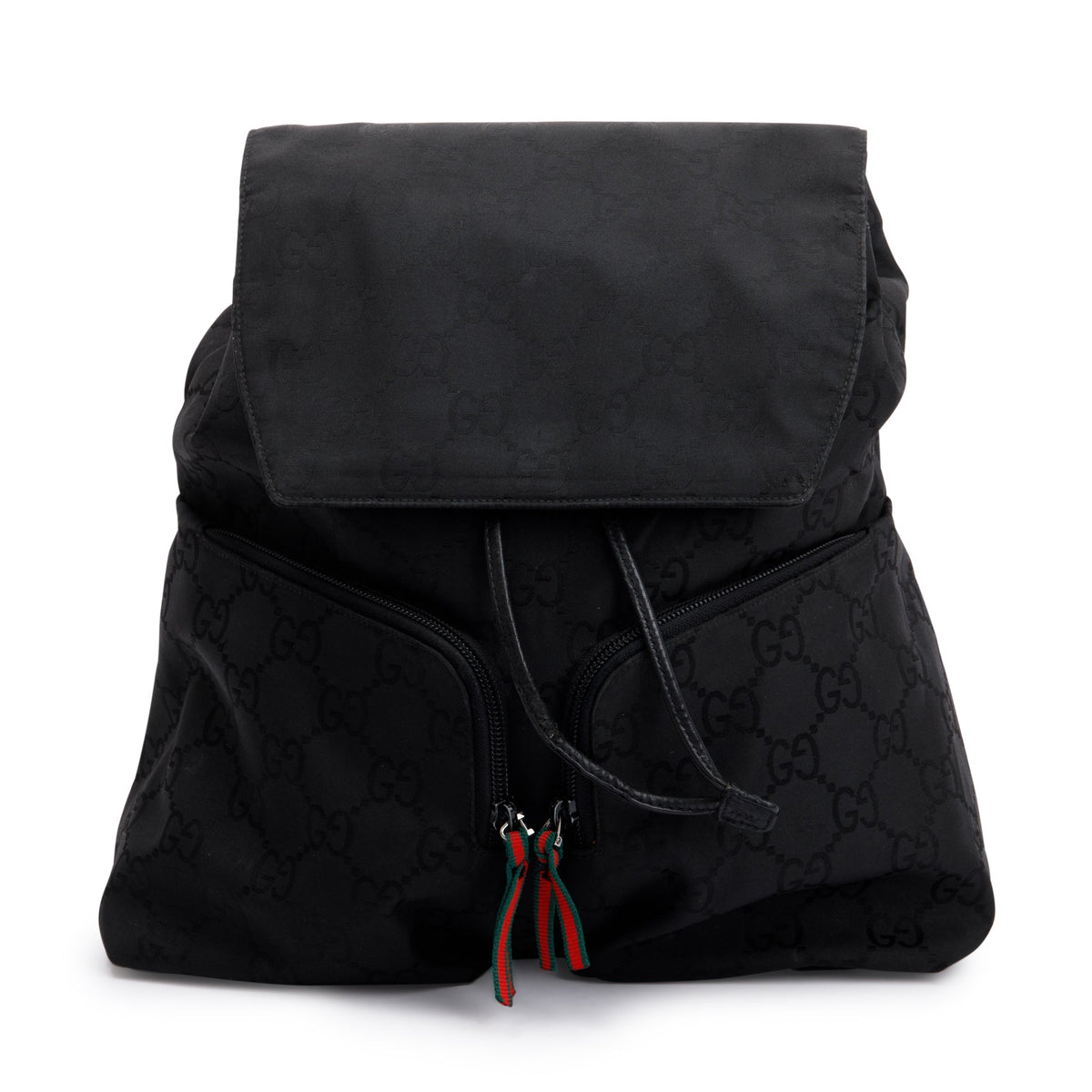 Gucci GG Nylon Drawstring Backpack – OLIVER'S