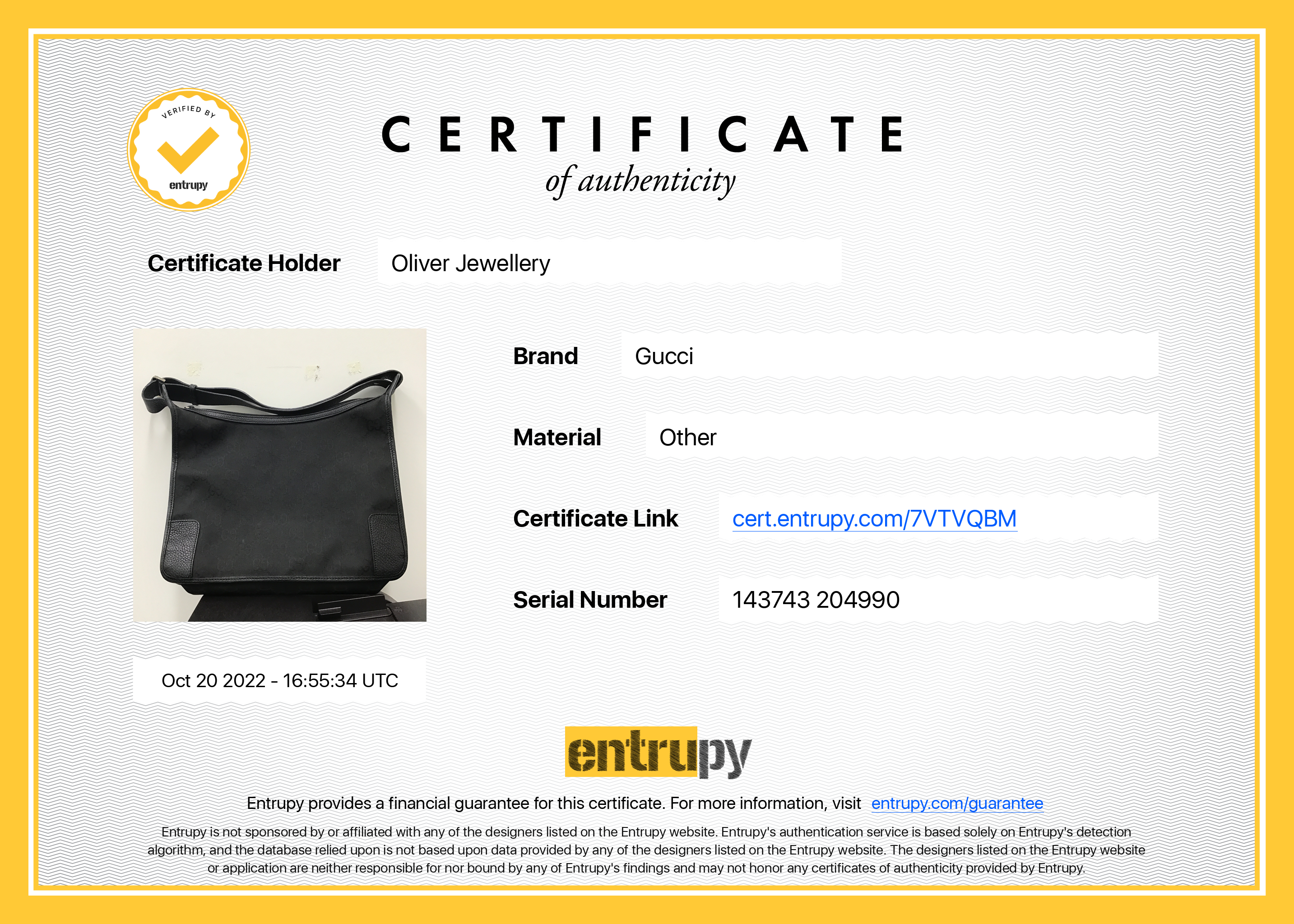 Gucci GG Nylon Hobo Bag