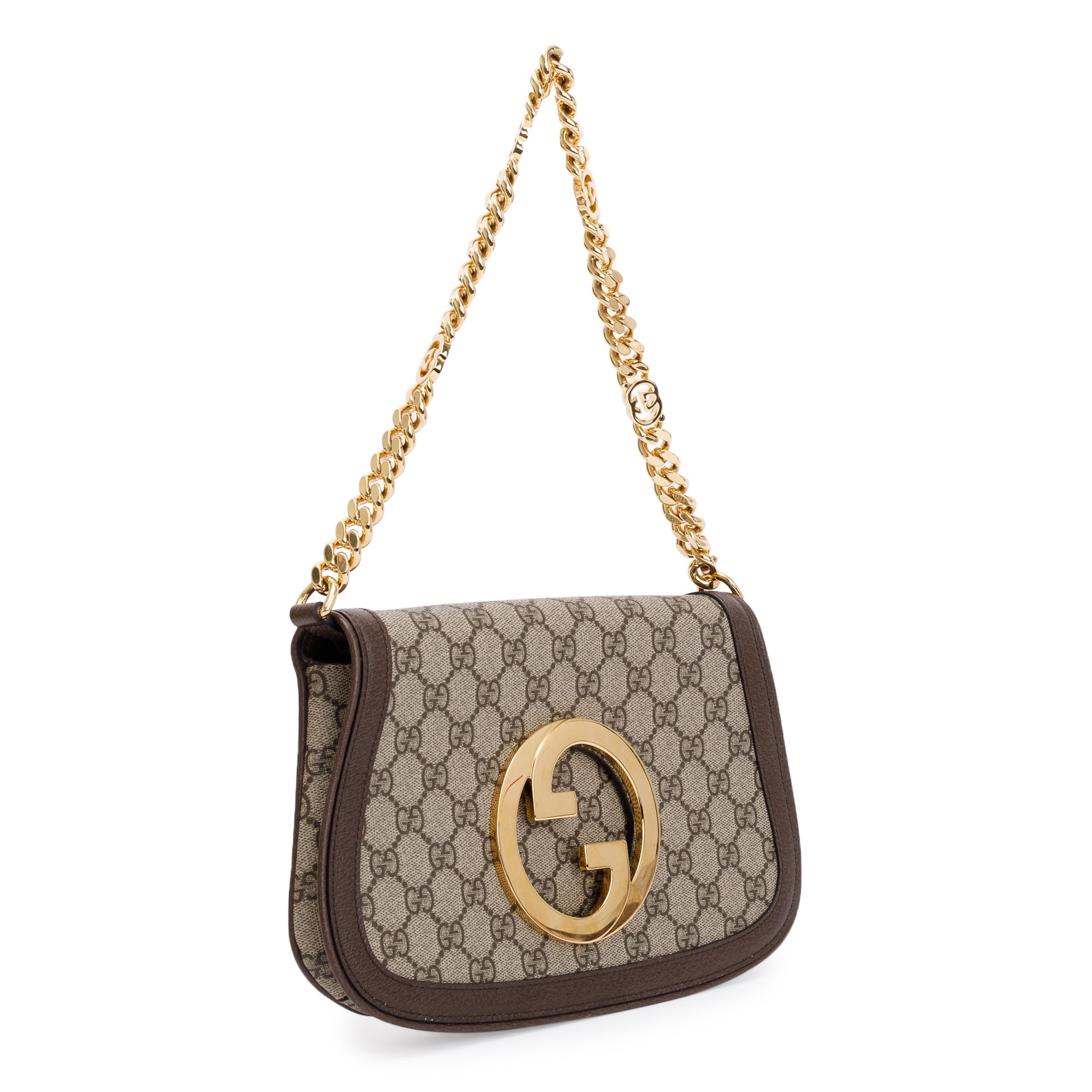 Gucci GG Supreme Blondie Shoulder Bag w/ Strap