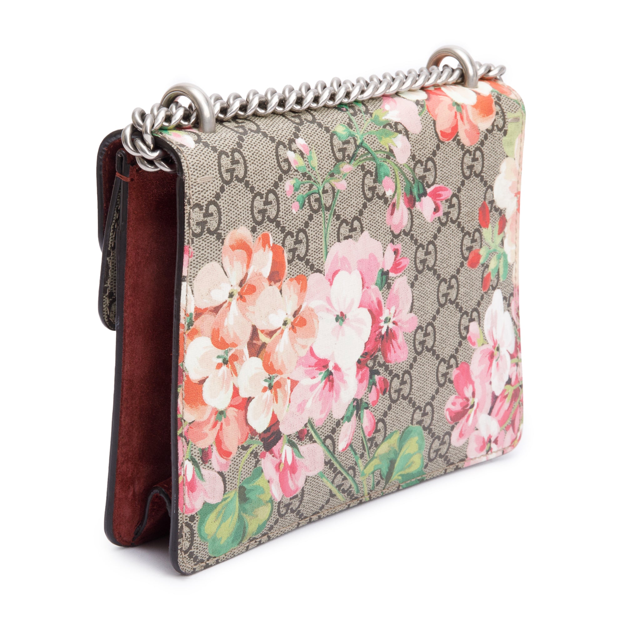 Gucci GG Supreme Blooms Dionysus Mini Shoulder Bag