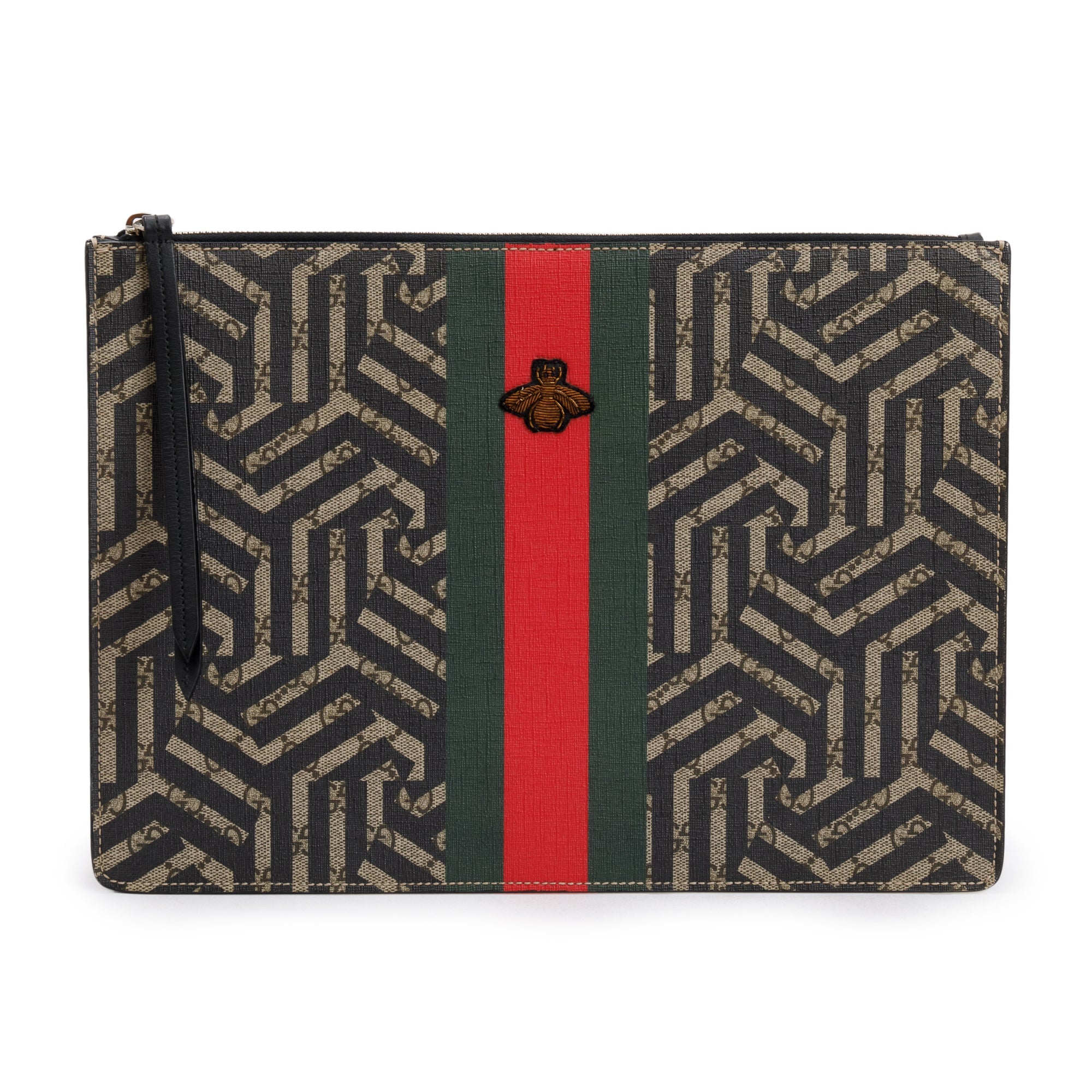 Gucci GG Supreme Caliedo Web Bee Large Crossbody Bag