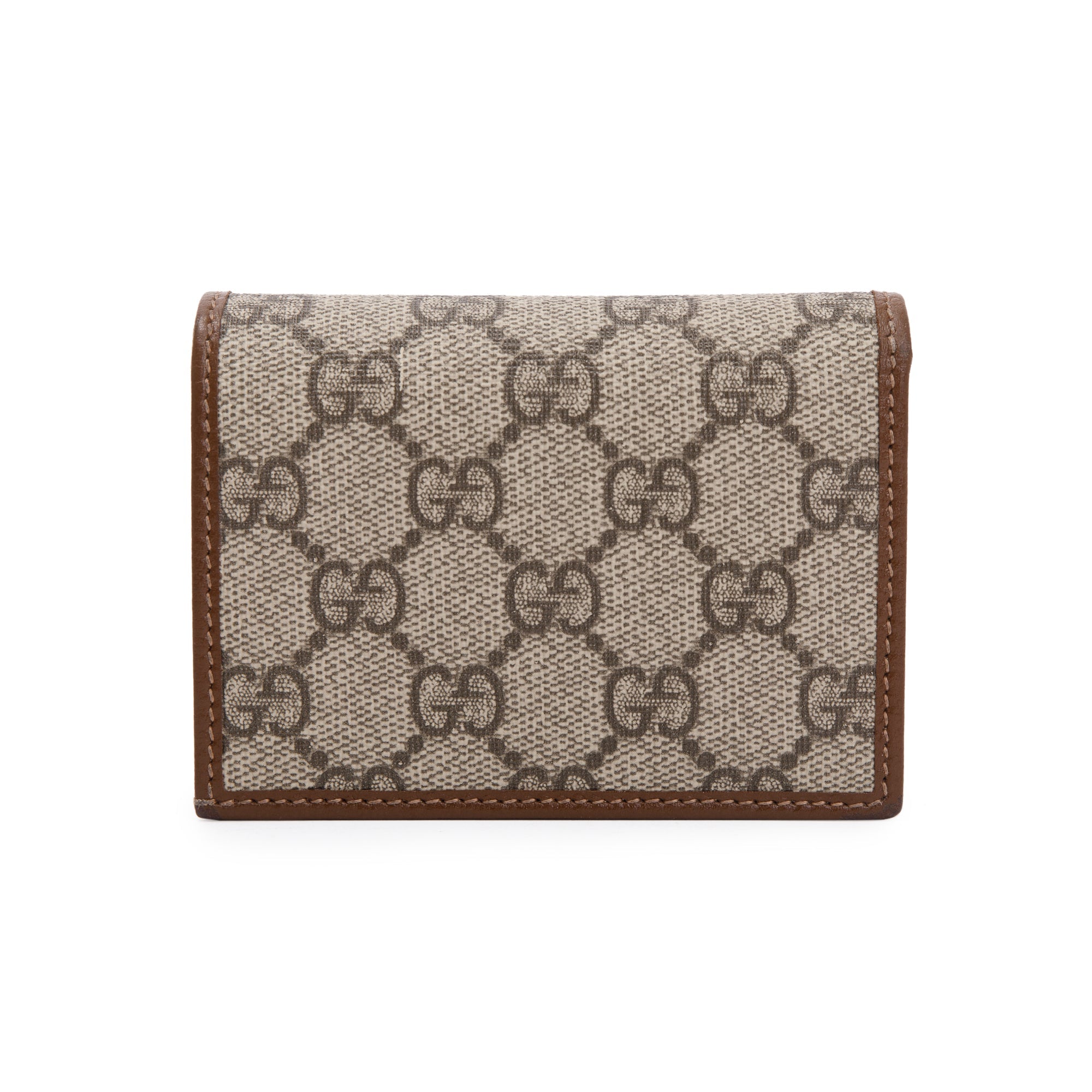 Gucci GG Supreme Canvas Horsebit 1955 Card Case Wallet