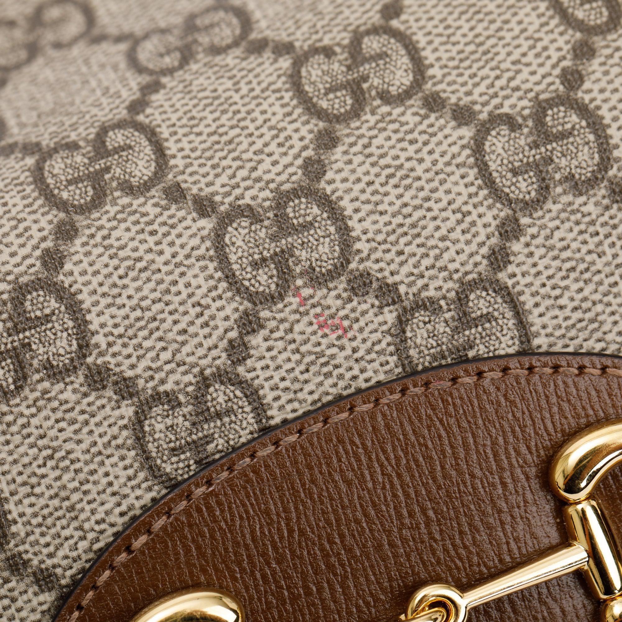 Gucci GG Supreme Canvas Horsebit 1955 Card Case Wallet