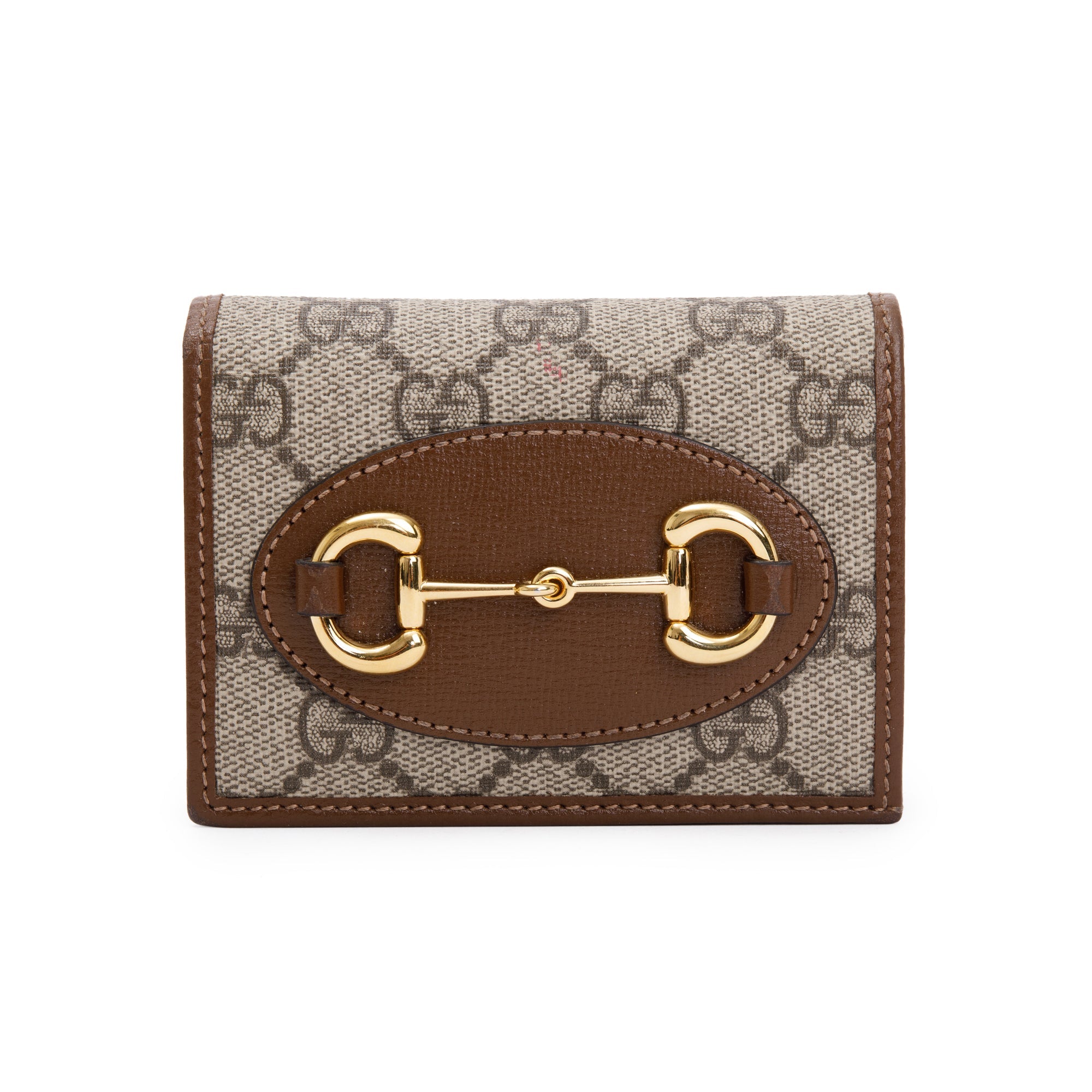 Gucci GG Supreme Canvas Horsebit 1955 Card Case Wallet