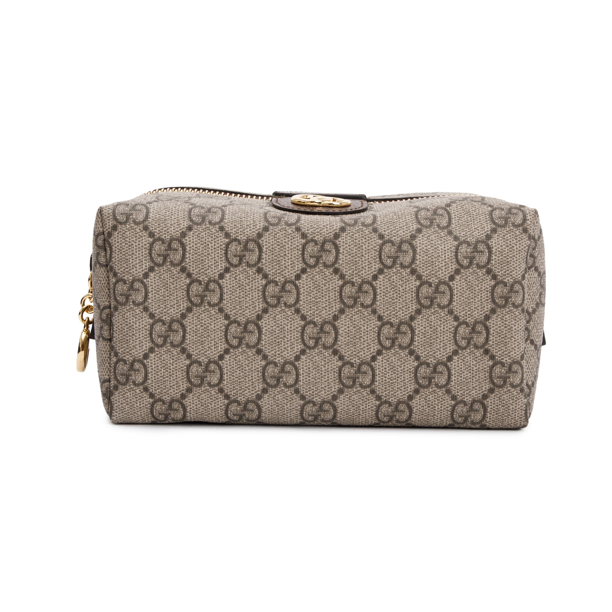 Gucci GG Supreme Canvas Ophidia Cosmetic Case w/ Box