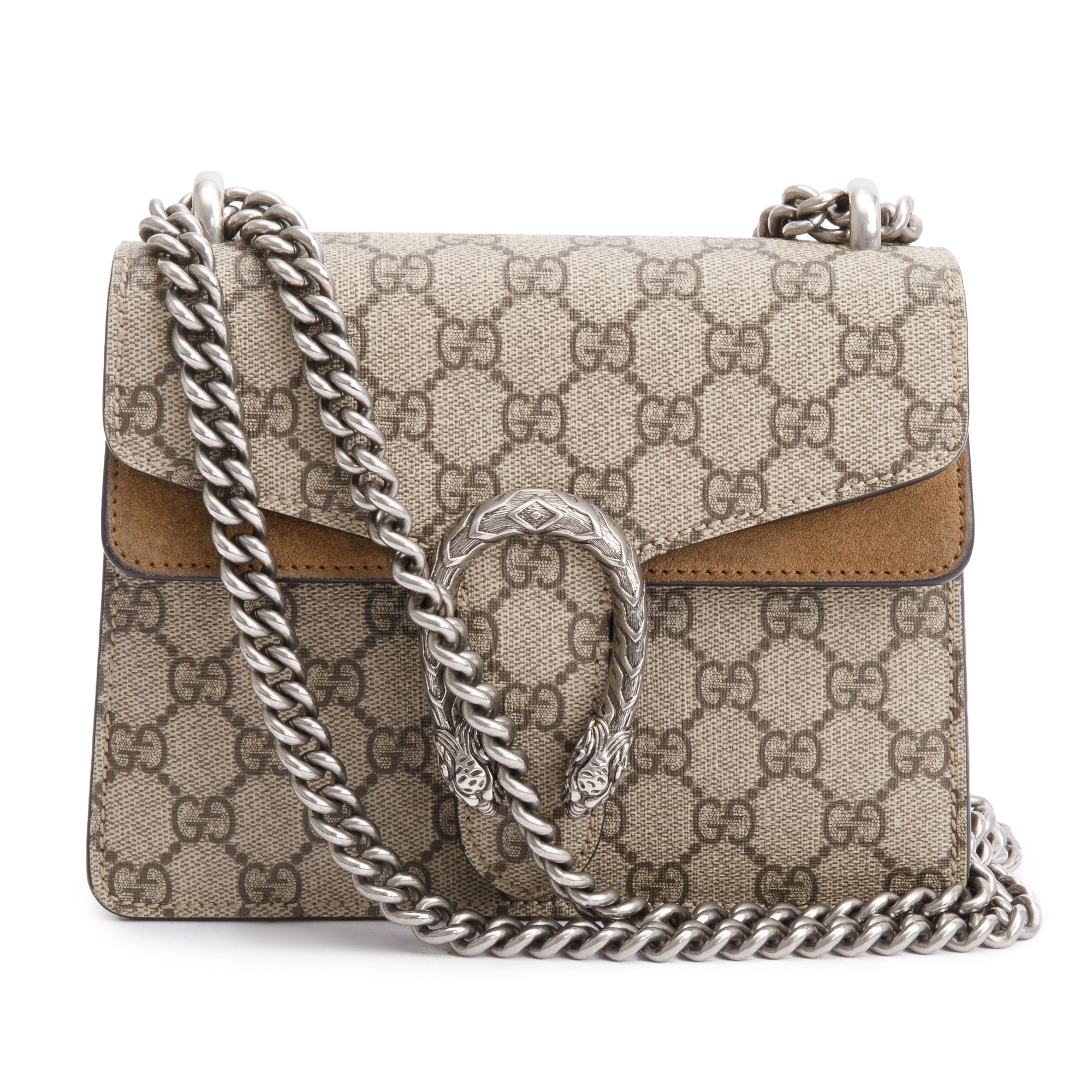 Gucci GG Supreme Dionysus Mini Shoulder Bag w/ Box