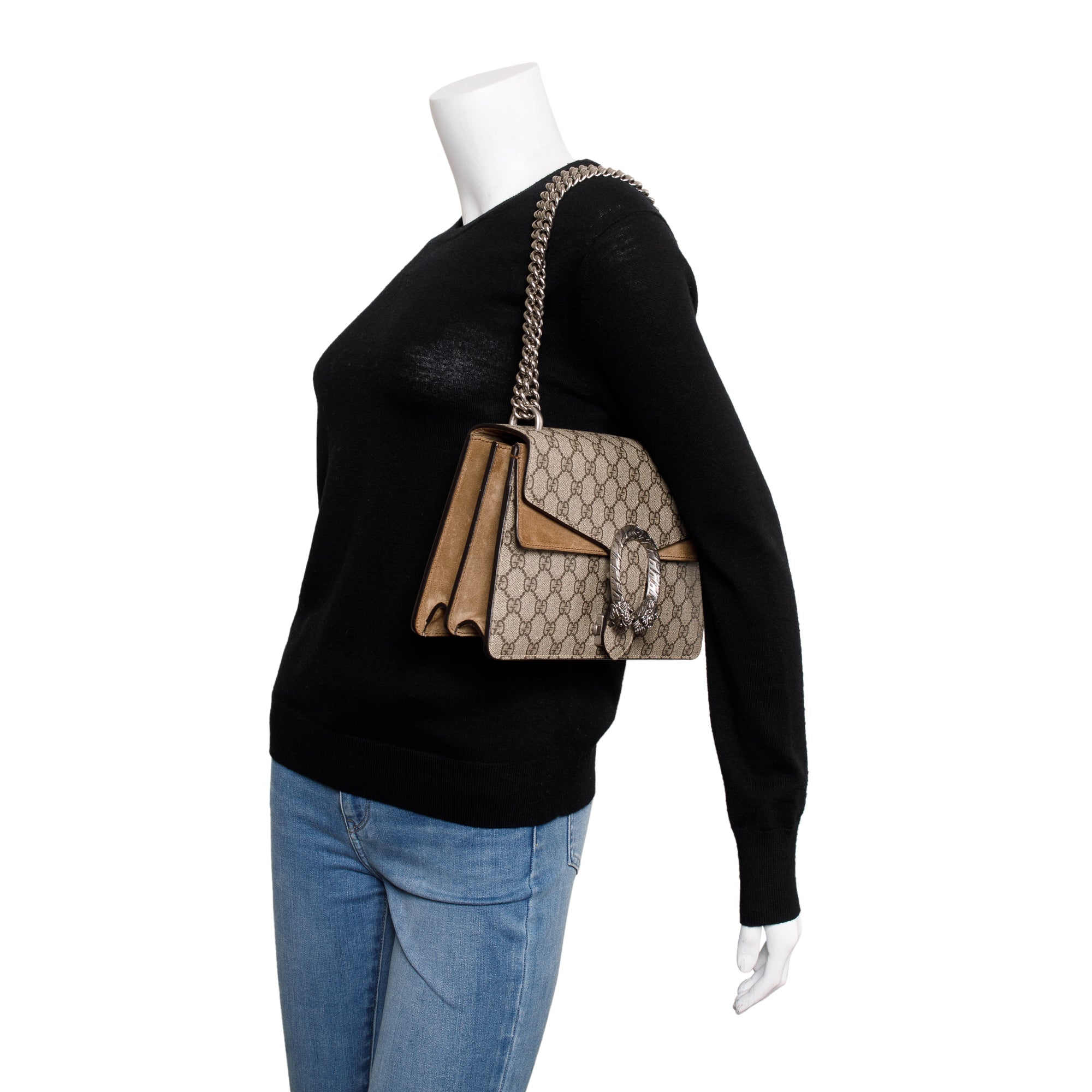 Gucci GG Supreme Dionysus Small Shoulder Bag