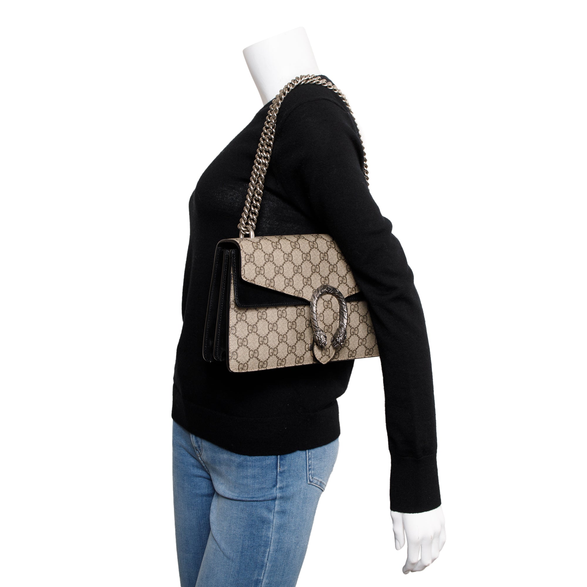 Gucci GG Supreme Dionysus Small Shoulder Bag