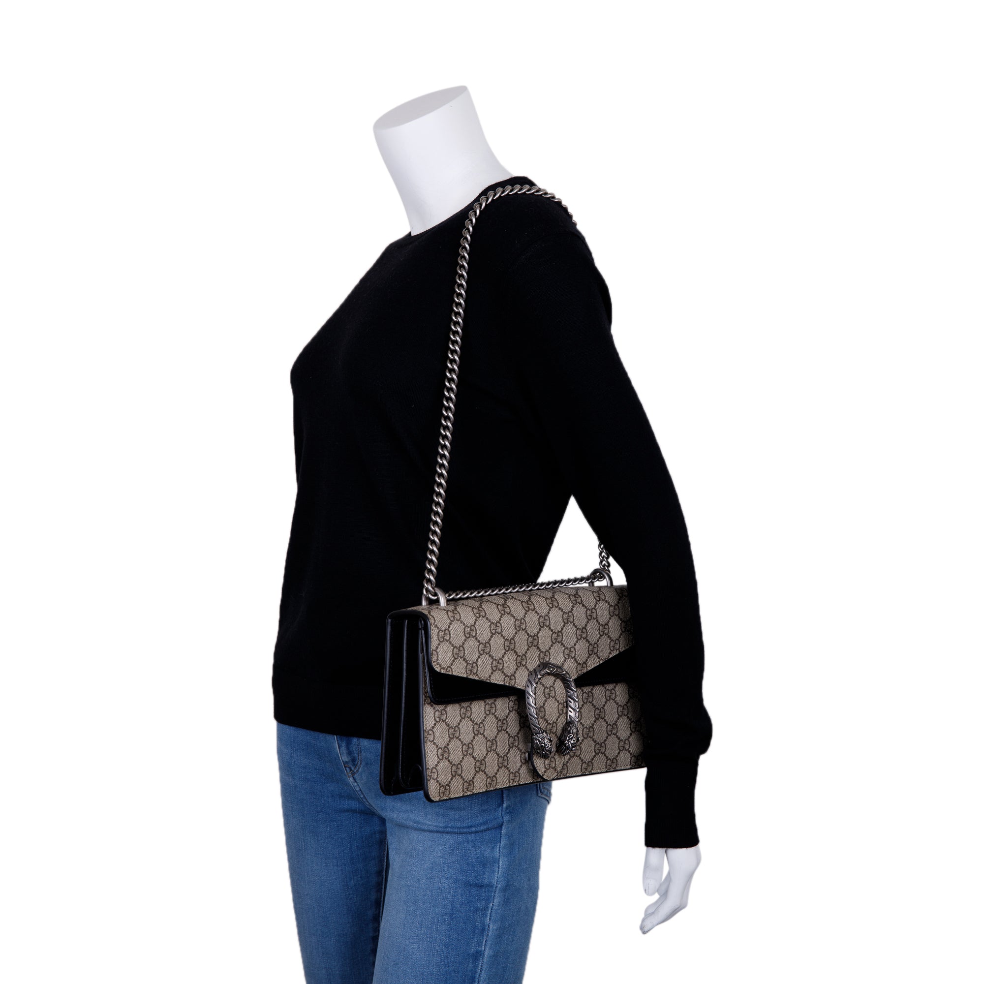 Gucci GG Supreme Dionysus Small Shoulder Bag