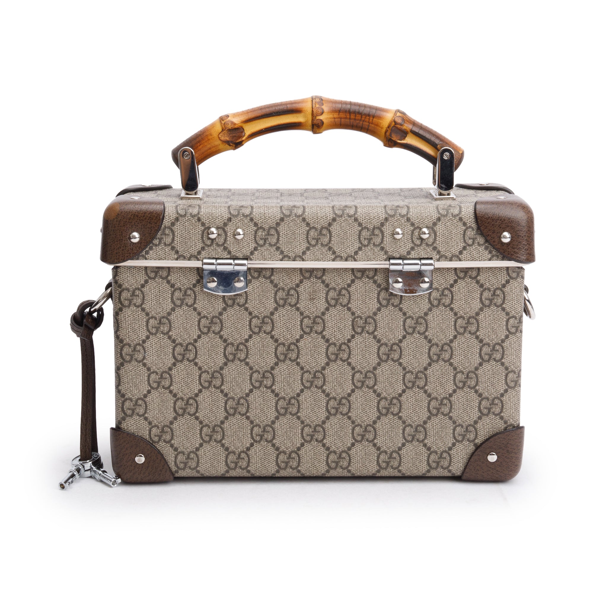 Gucci GG Supreme Globe Trotter Beauty Case