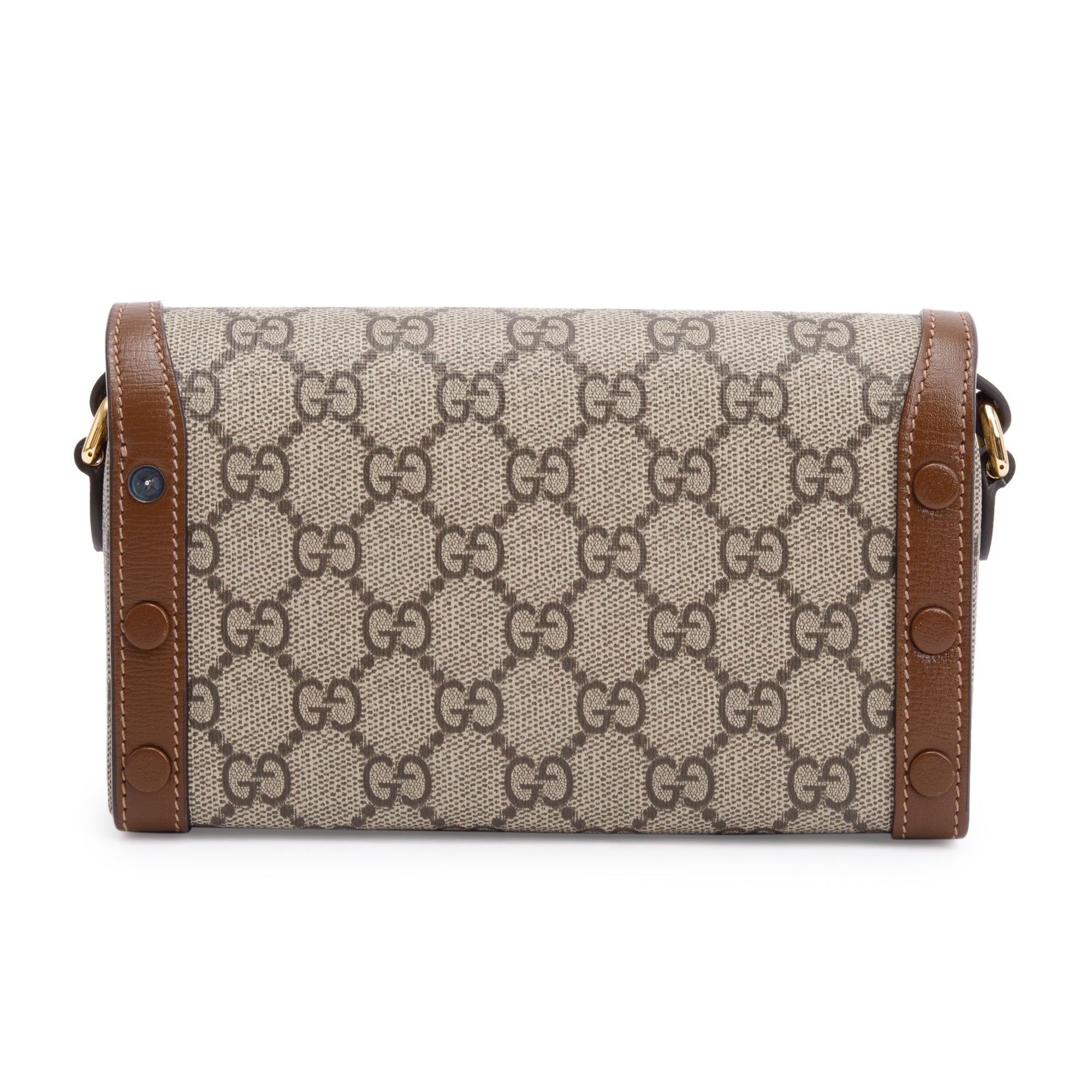 Gucci GG Supreme Horsebit 1955 Mini Bag w/ Box