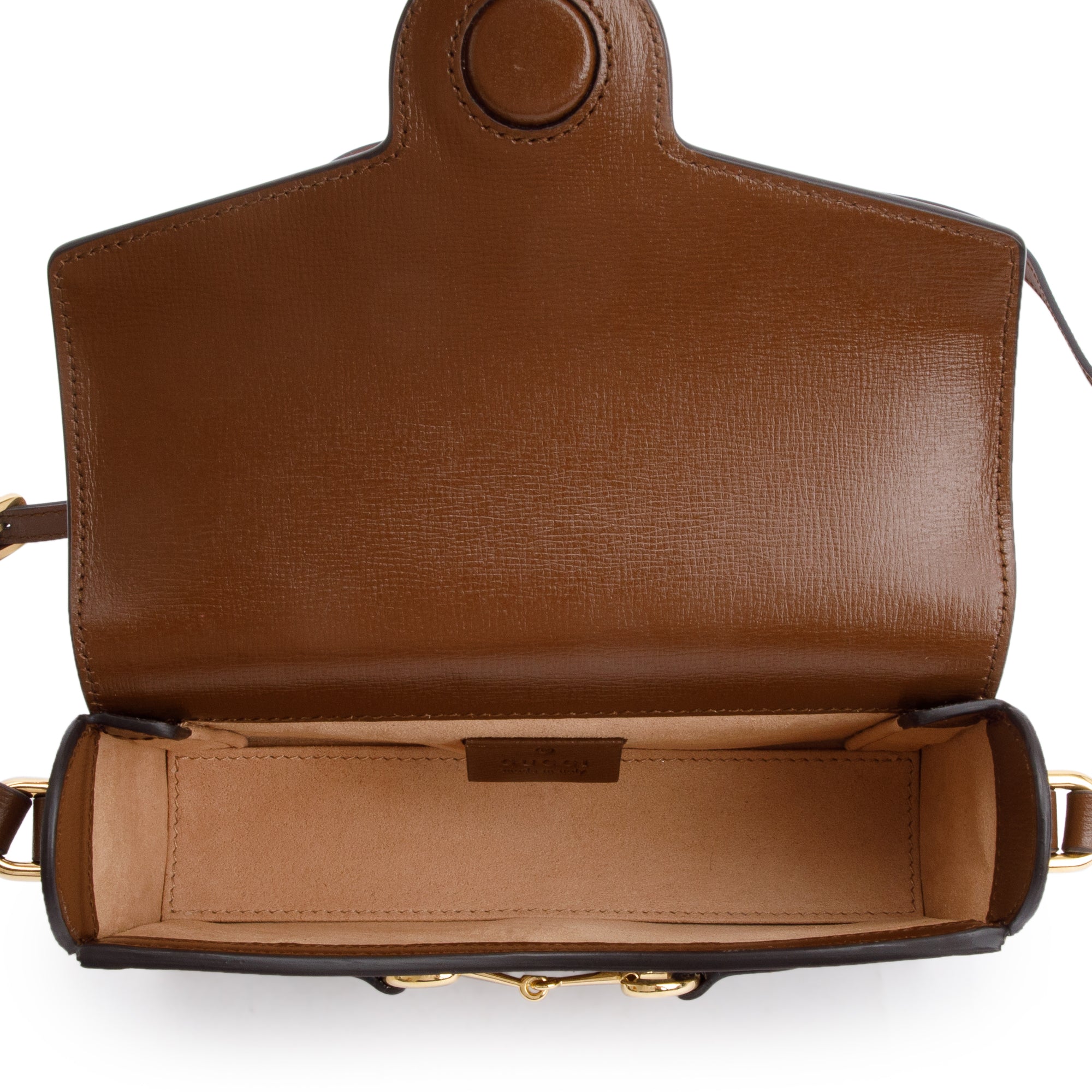 Gucci GG Supreme Horsebit 1955 Mini Bag w/ Box