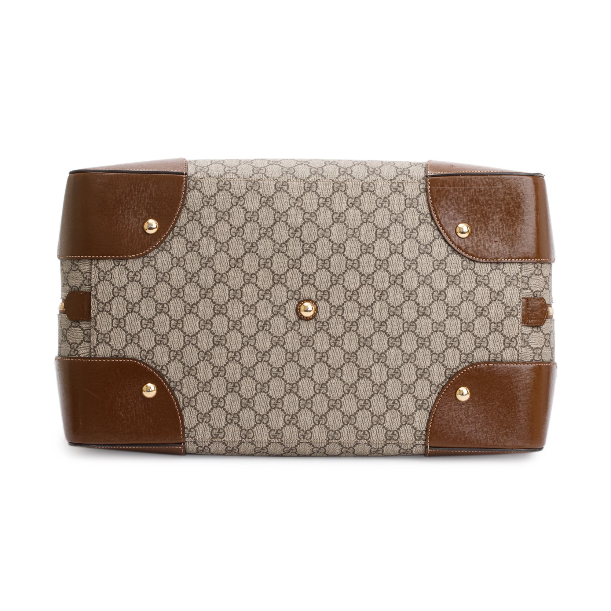 Gucci GG Supreme Interlocking G Duffle Bag w/ Strap