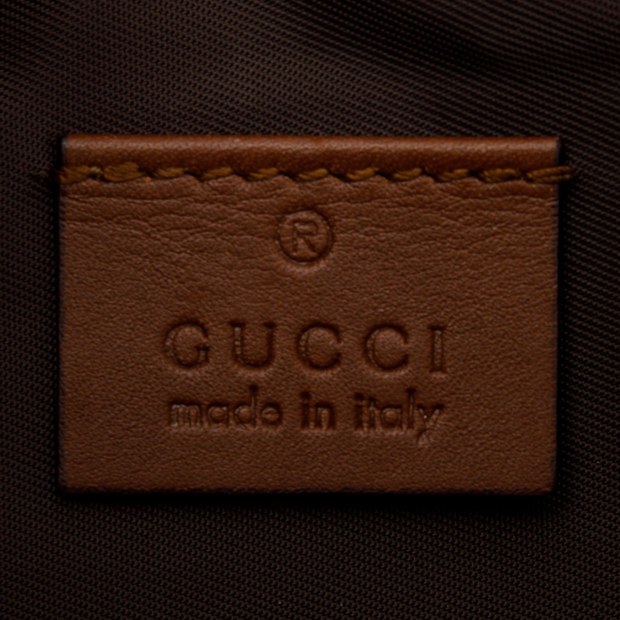 Gucci GG Supreme L'Aveugle Par Amour' Large Zip Pouch w/ Box