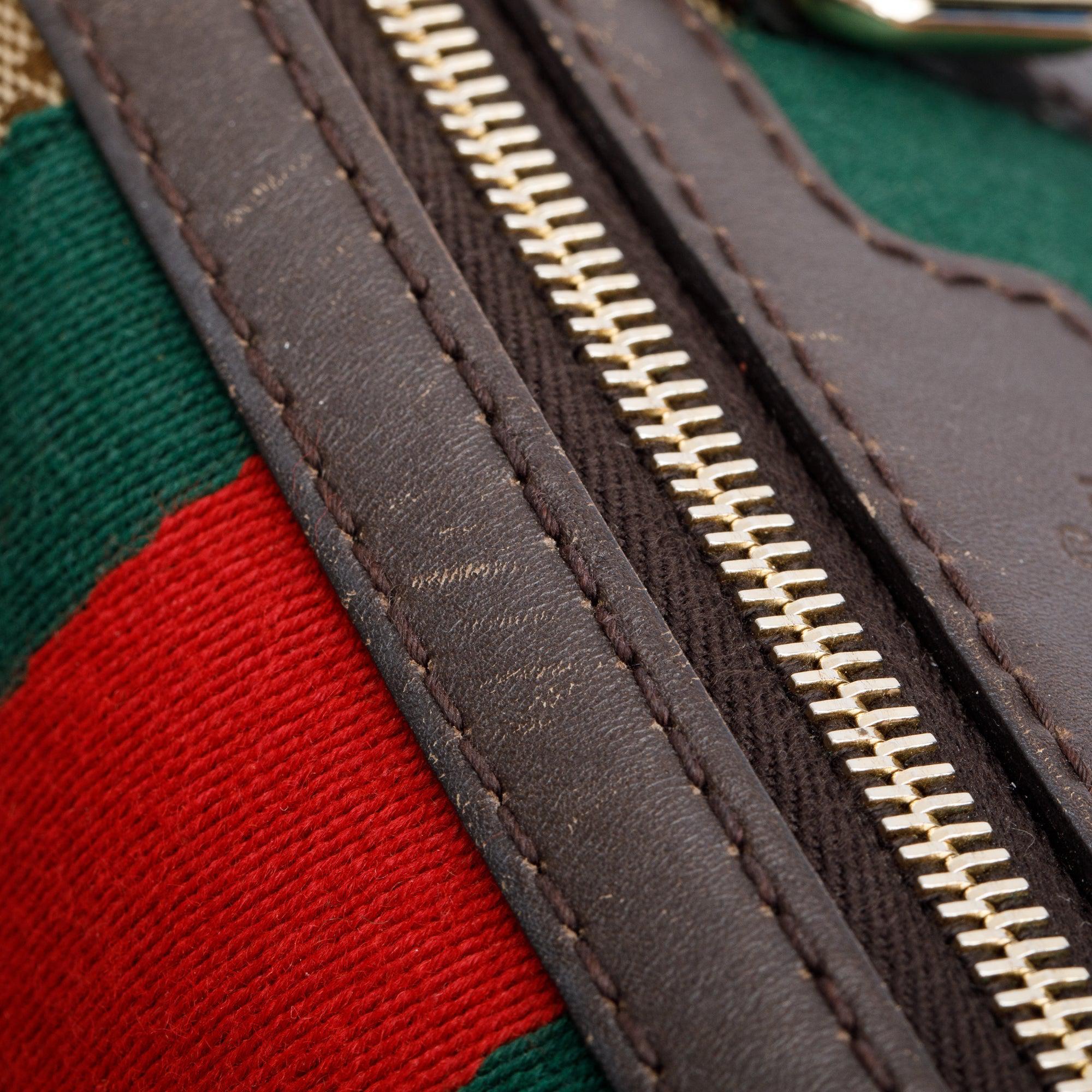 Gucci GG Supreme Medium Boston Bag w/ Strap