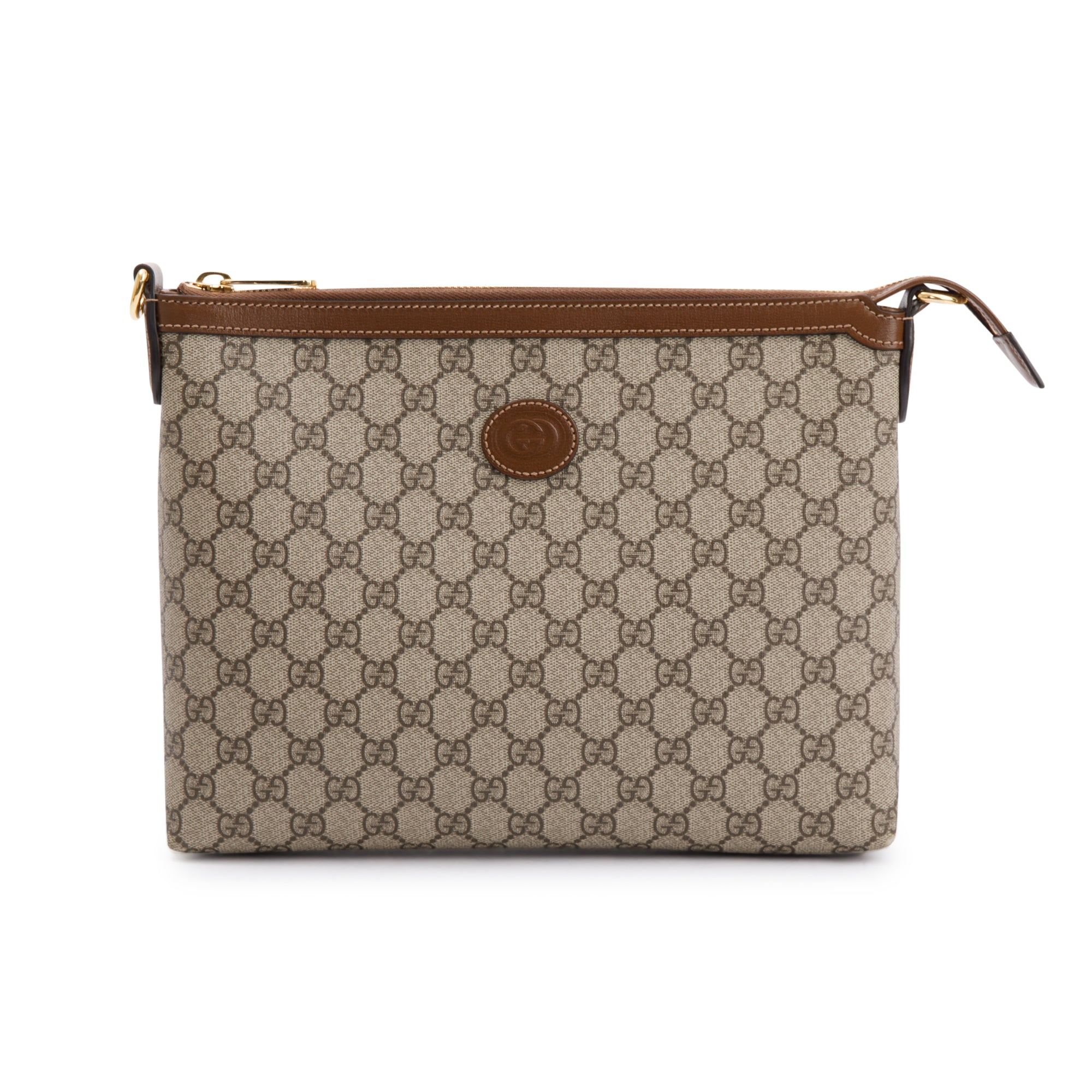 Gucci GG Supreme Messenge Bag with Interlocking G