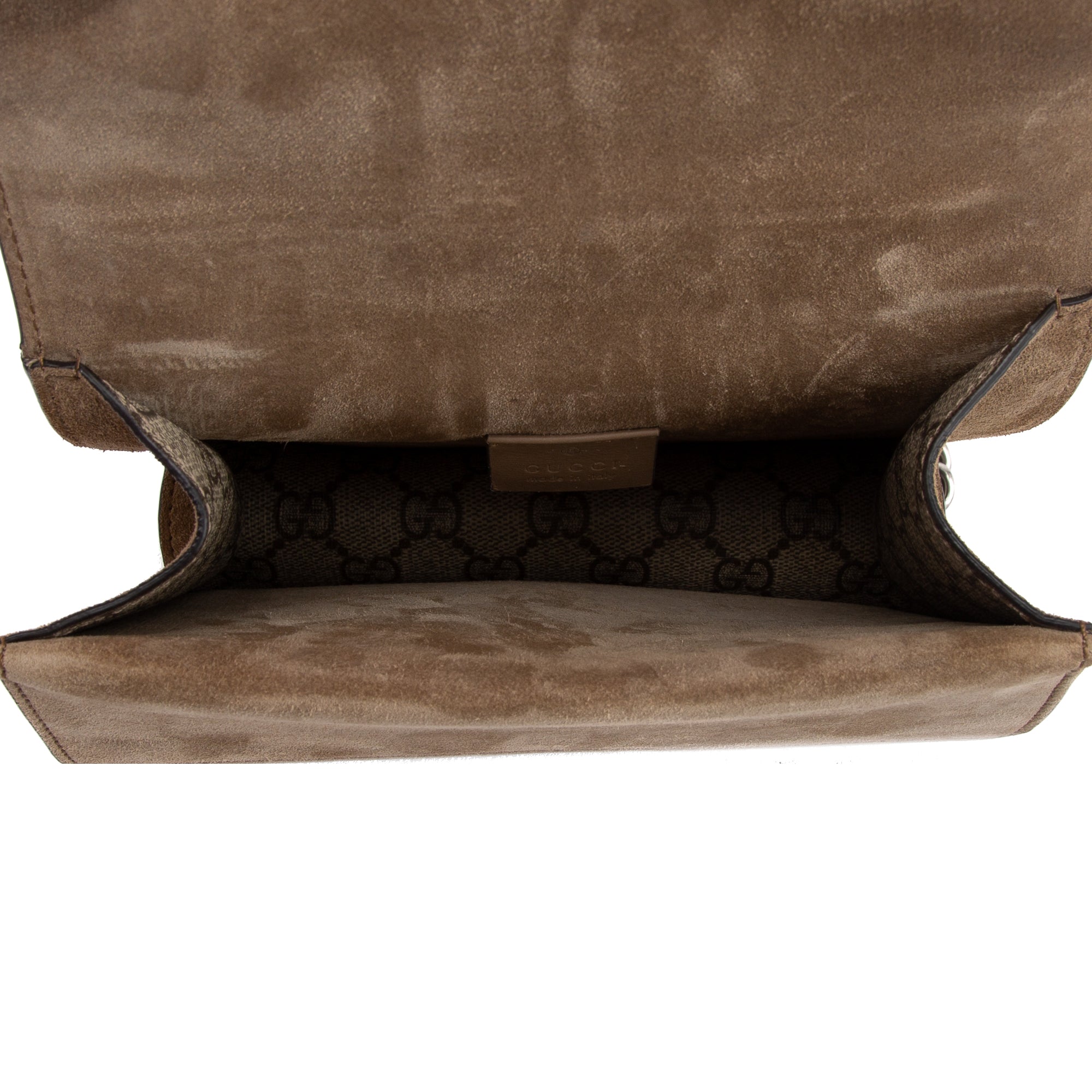 Gucci GG Supreme Mini Dionysus Shoulder Bag w/ Box