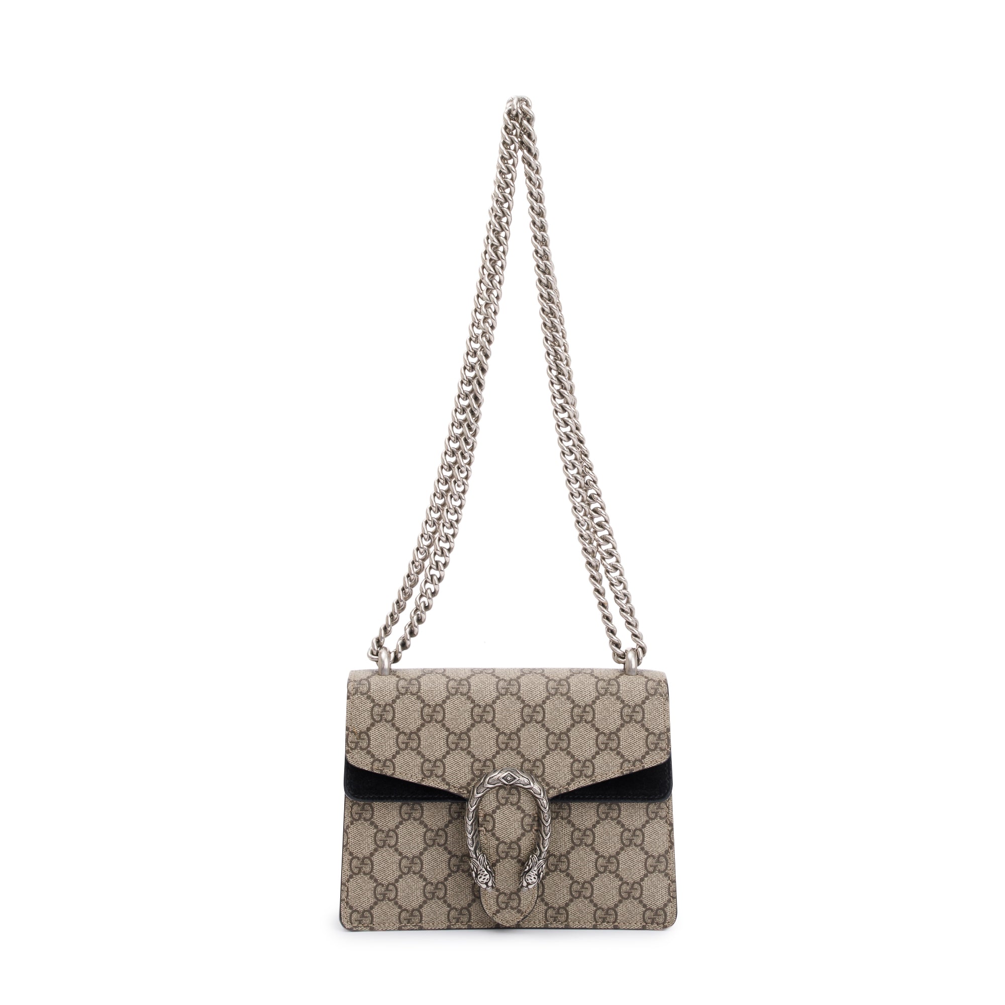 Gucci GG Supreme Mini Dionysus Shoulder Bag w/ Box