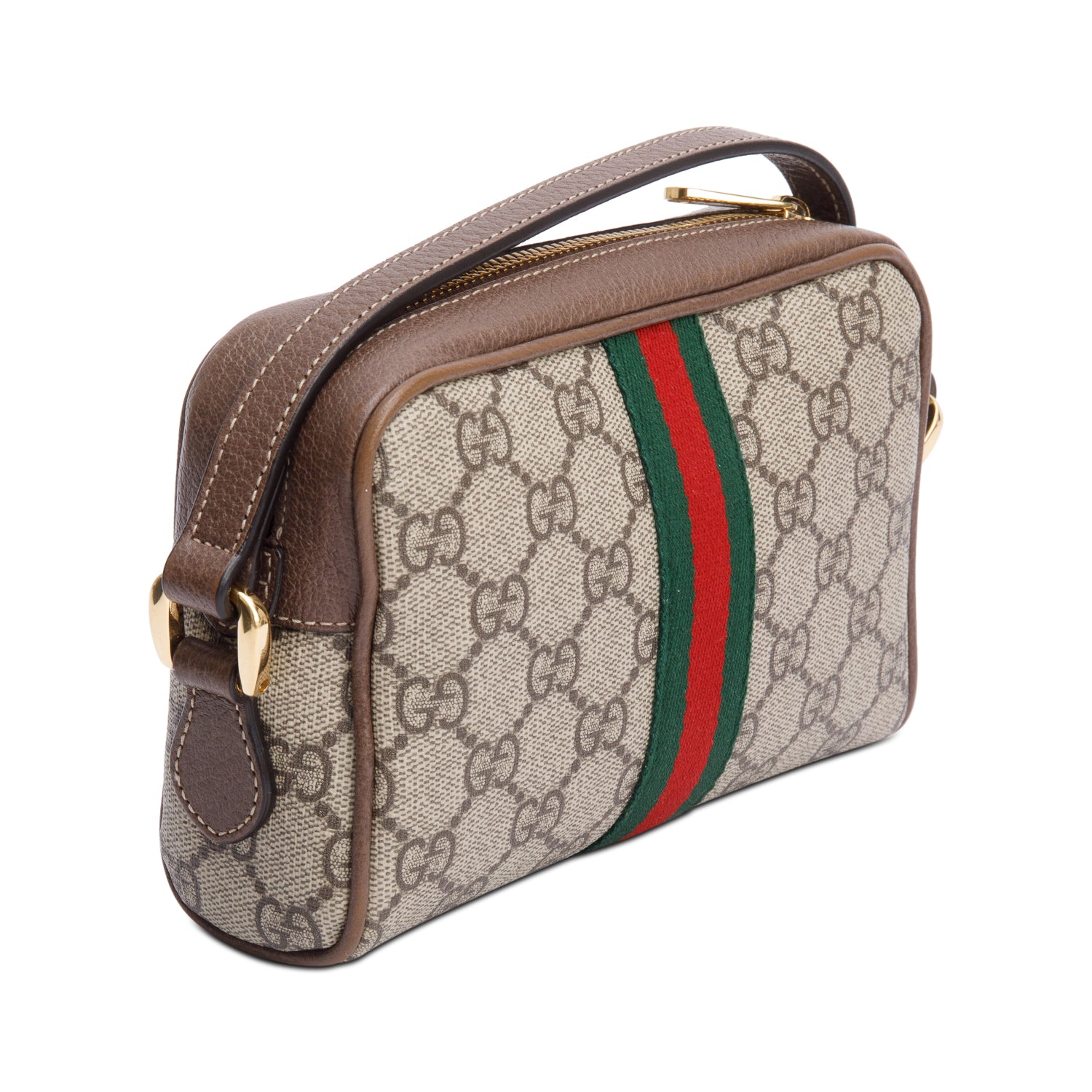Gucci GG Supreme Mini Ophidia Crossbody Bag w/ Box