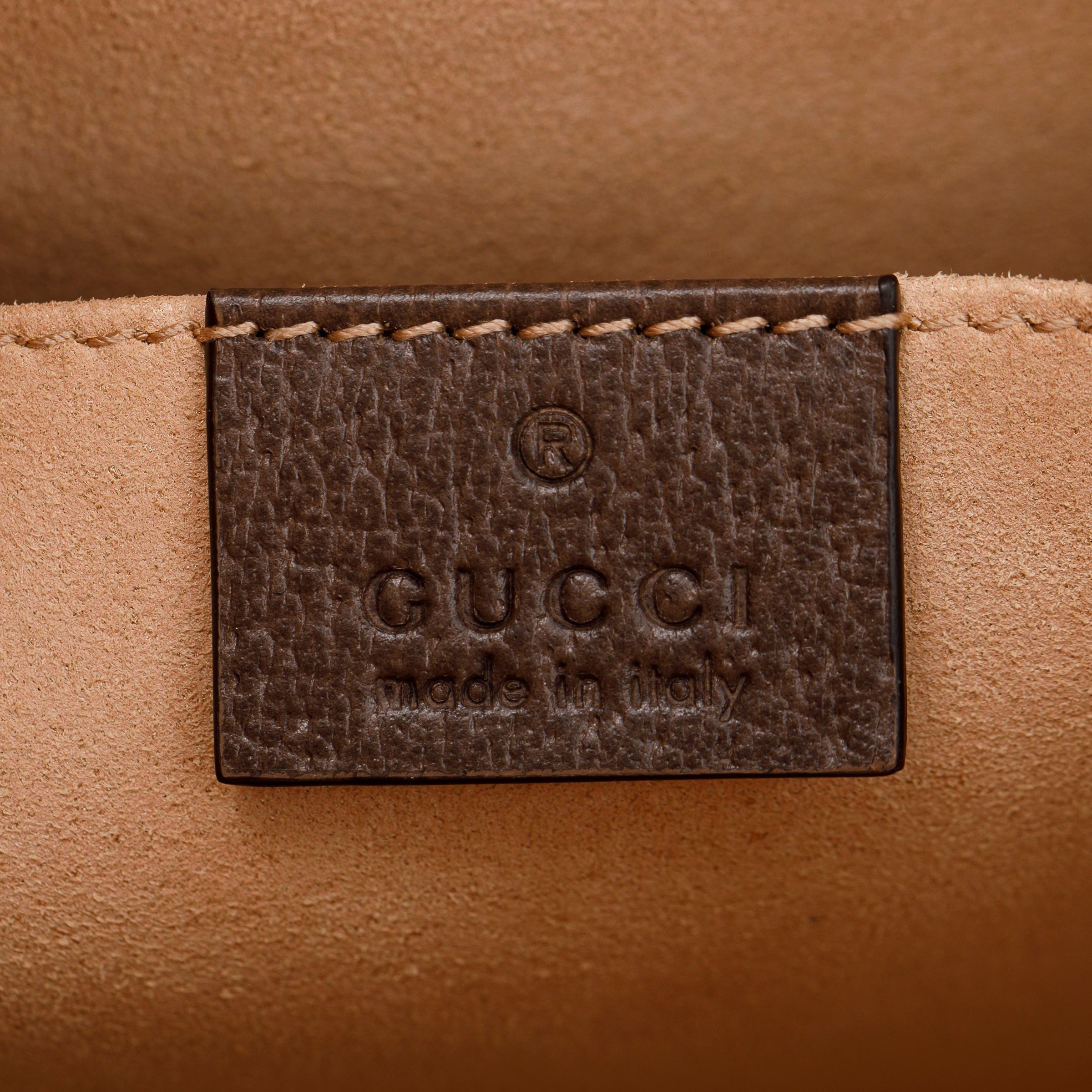 Gucci GG Supreme Monogram Web Ophidia Pouch w/ Box