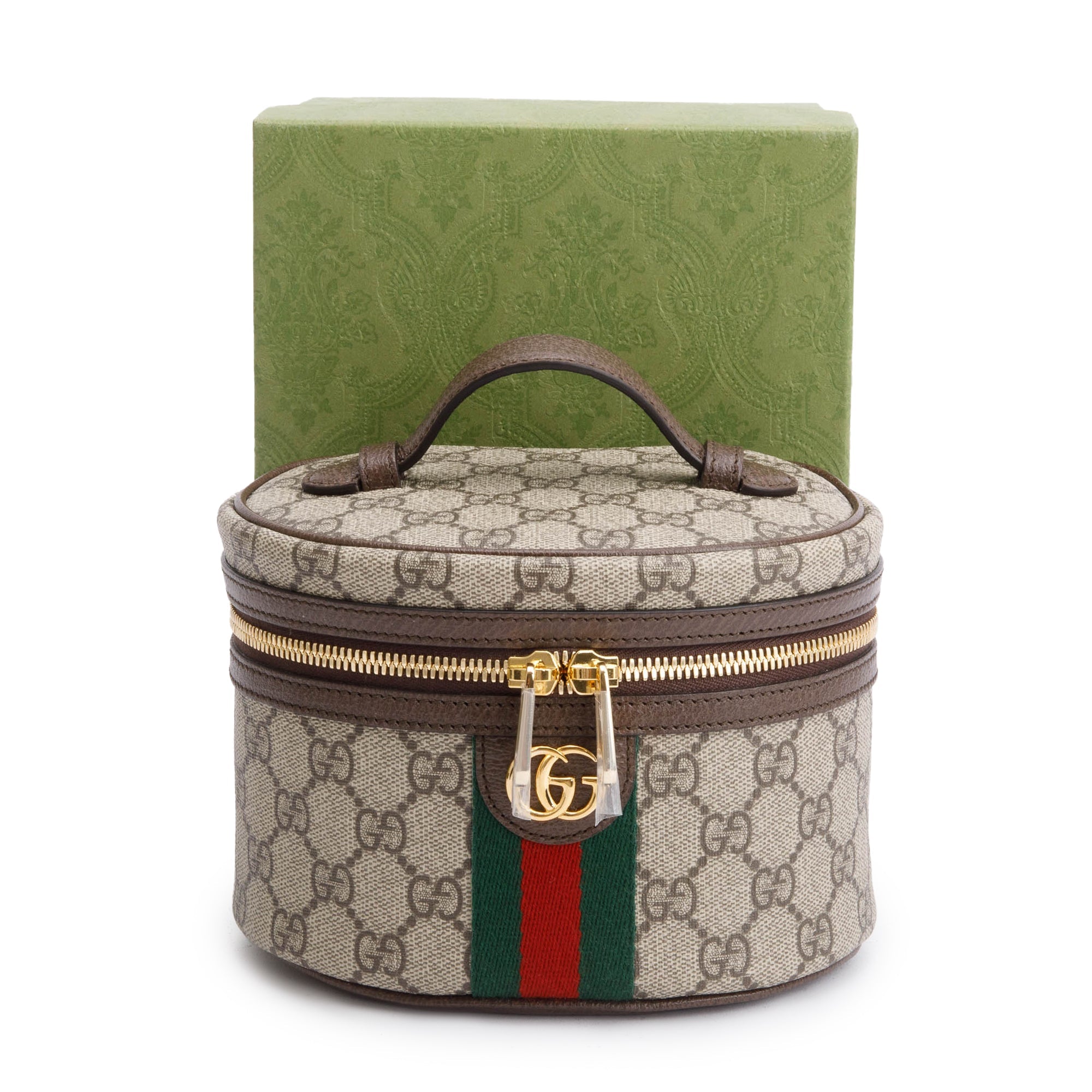 Gucci GG Supreme Ophidia Cosmetic Cas w/ Box