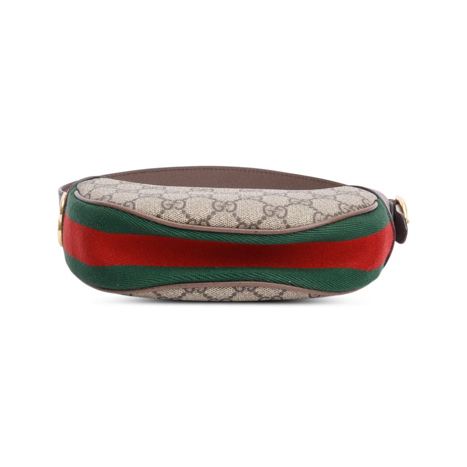 Gucci GG Supreme Ophidia Half-Moon Mini Bag