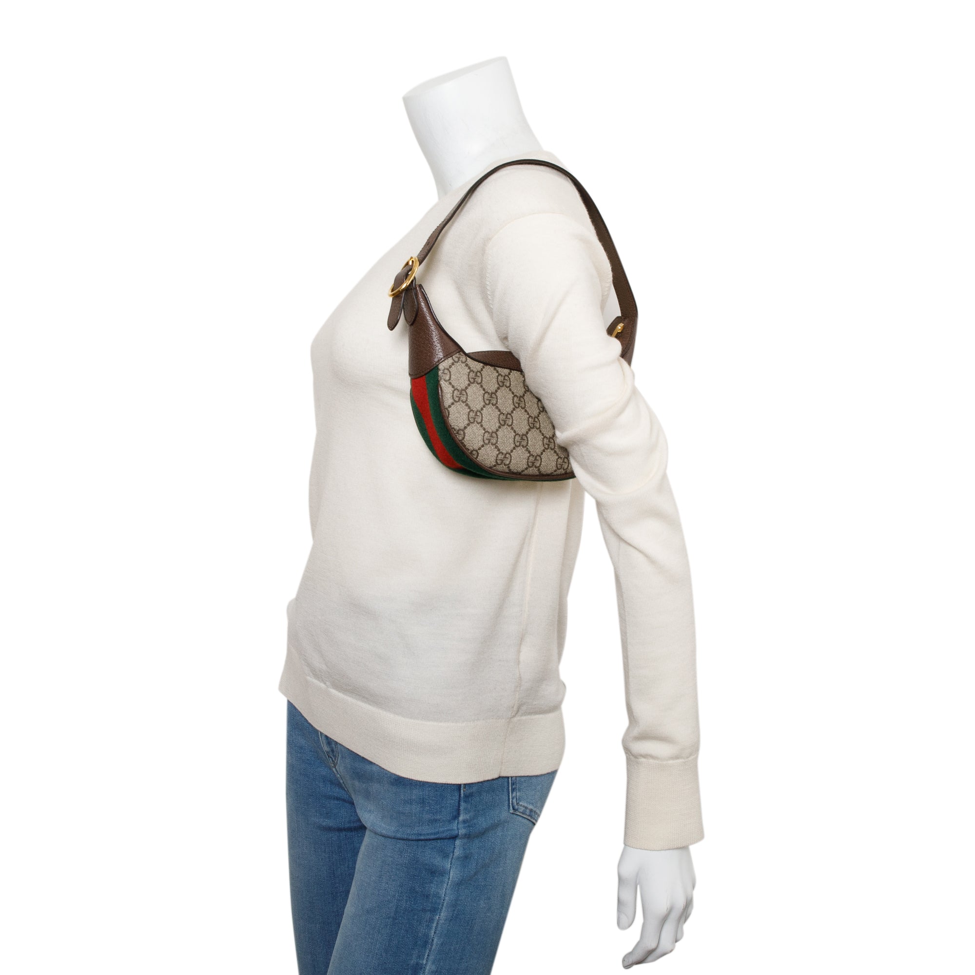 Half Moon Mini Sac Ophidia Gg Gucci GG Supreme Ophidia Half-Moon