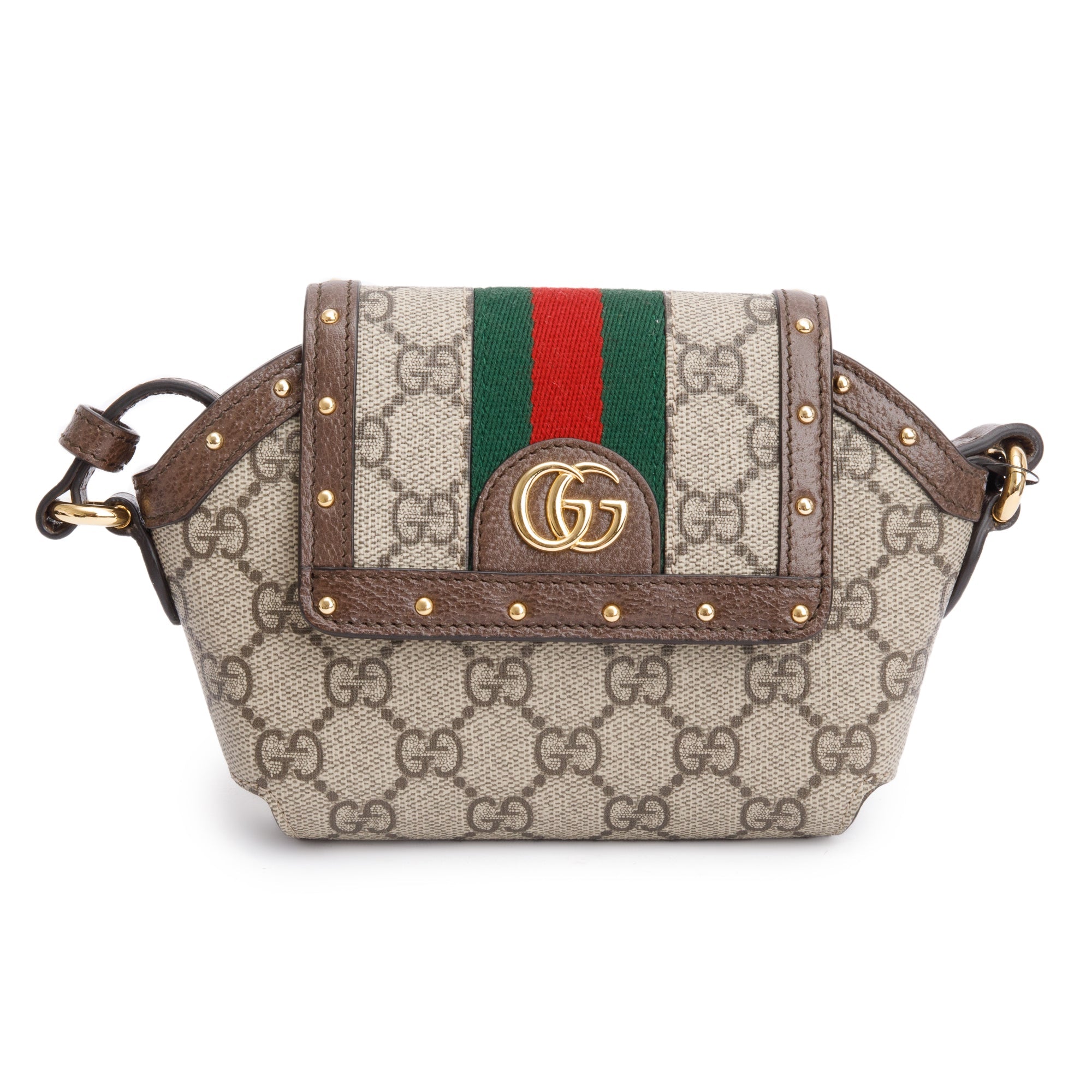Gucci GG Supreme Ophidia Web Headphones Case Bag