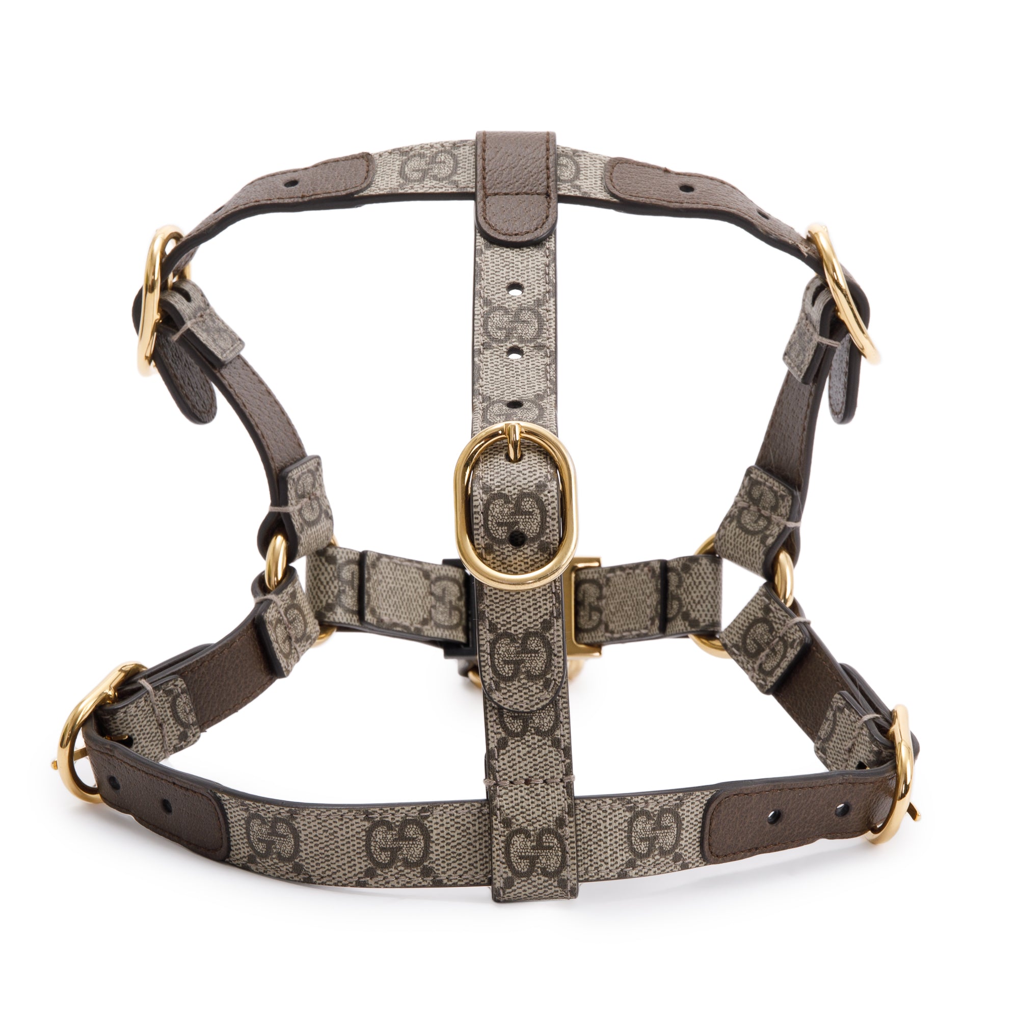 Gucci GG Supreme Small/Medium Pet Harness w/ Box