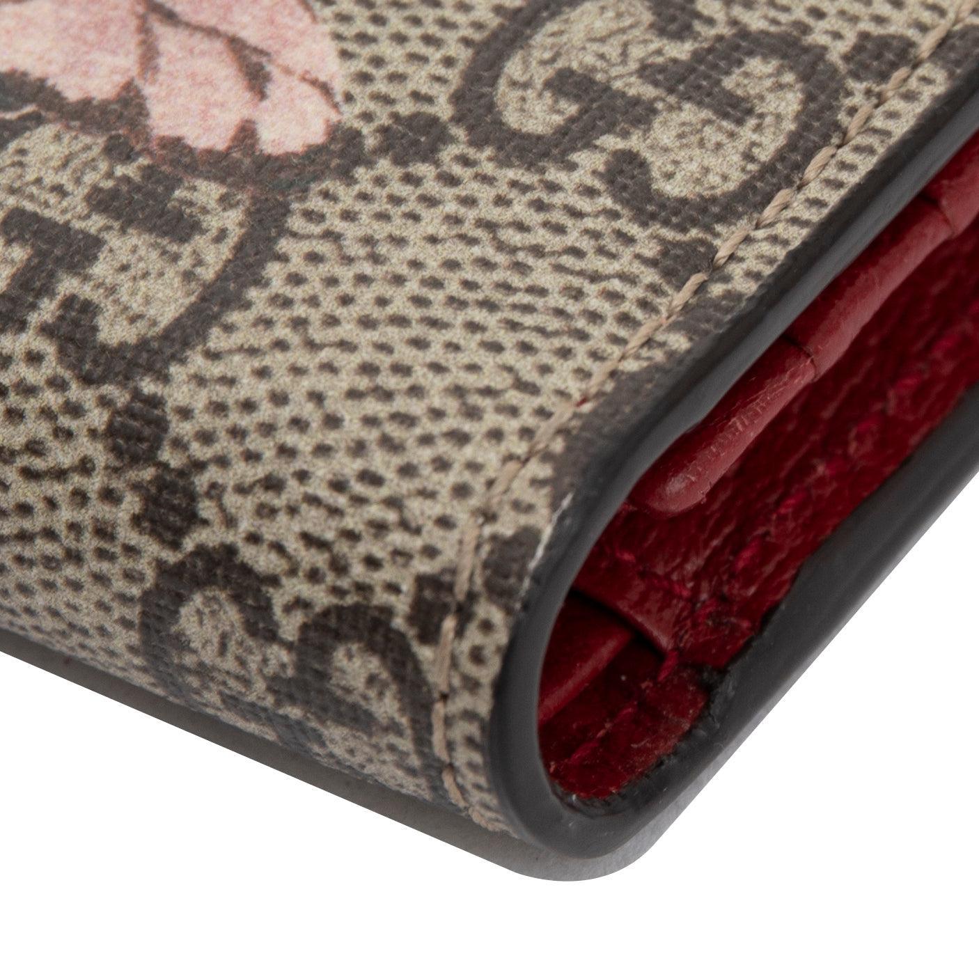 Gucci GG Supreme Tian Card Case Wallet